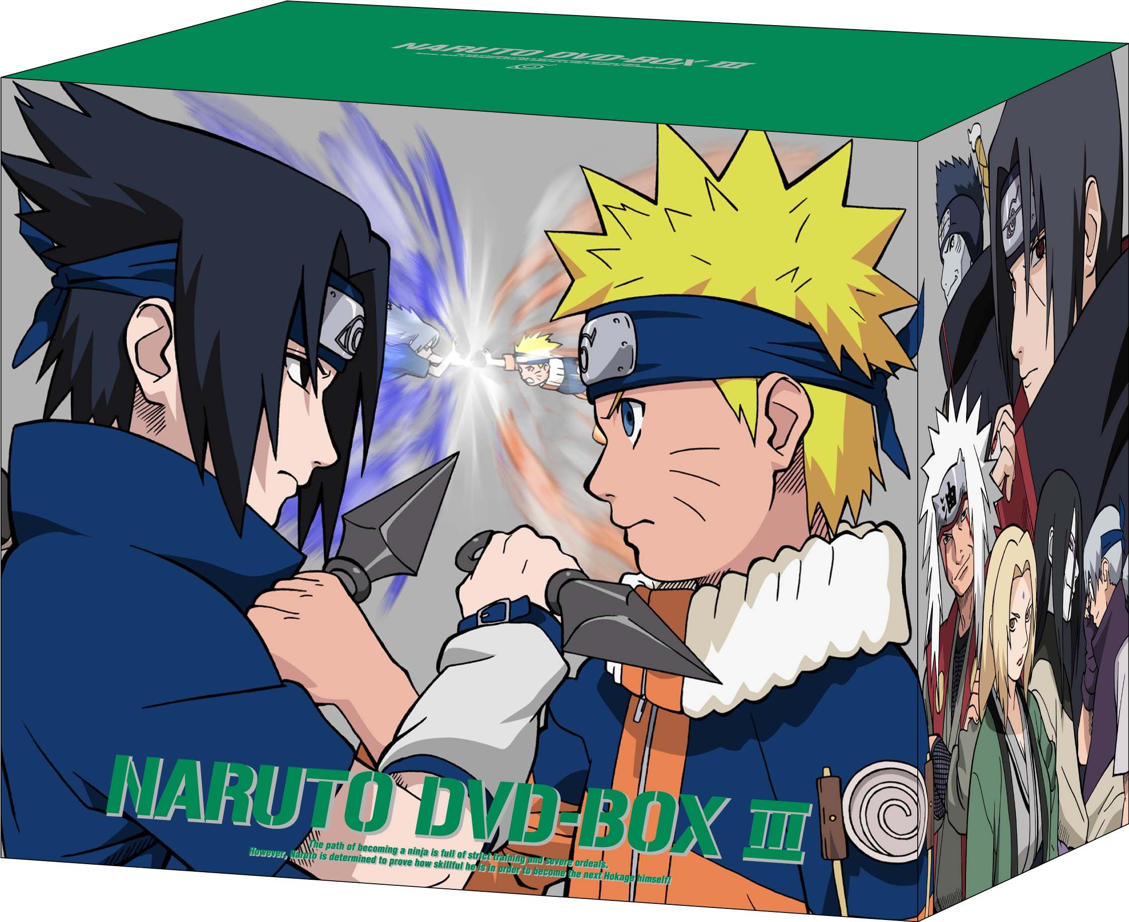 Amazon.co.jp: NARUTO-ナルト- DVD-BOX III 激突!ナルトVSサスケ