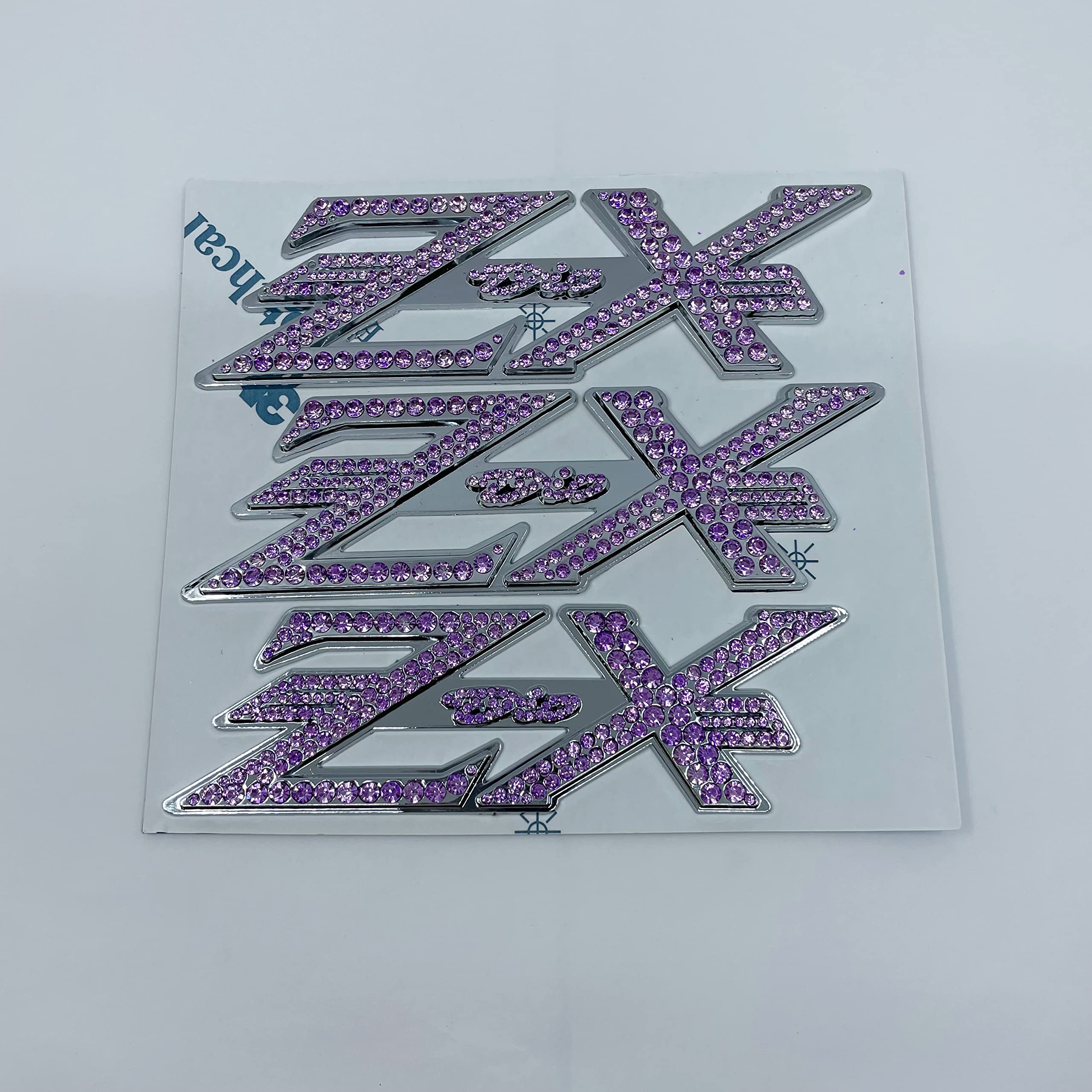 Amazon | ライブDio ZX AF35 立体 クリスタル エンブレム (紫