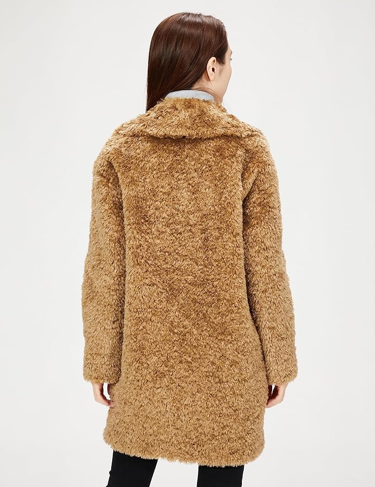 ヘルノ HERNO ボアコート エコファー チェスターコート ブラック 48