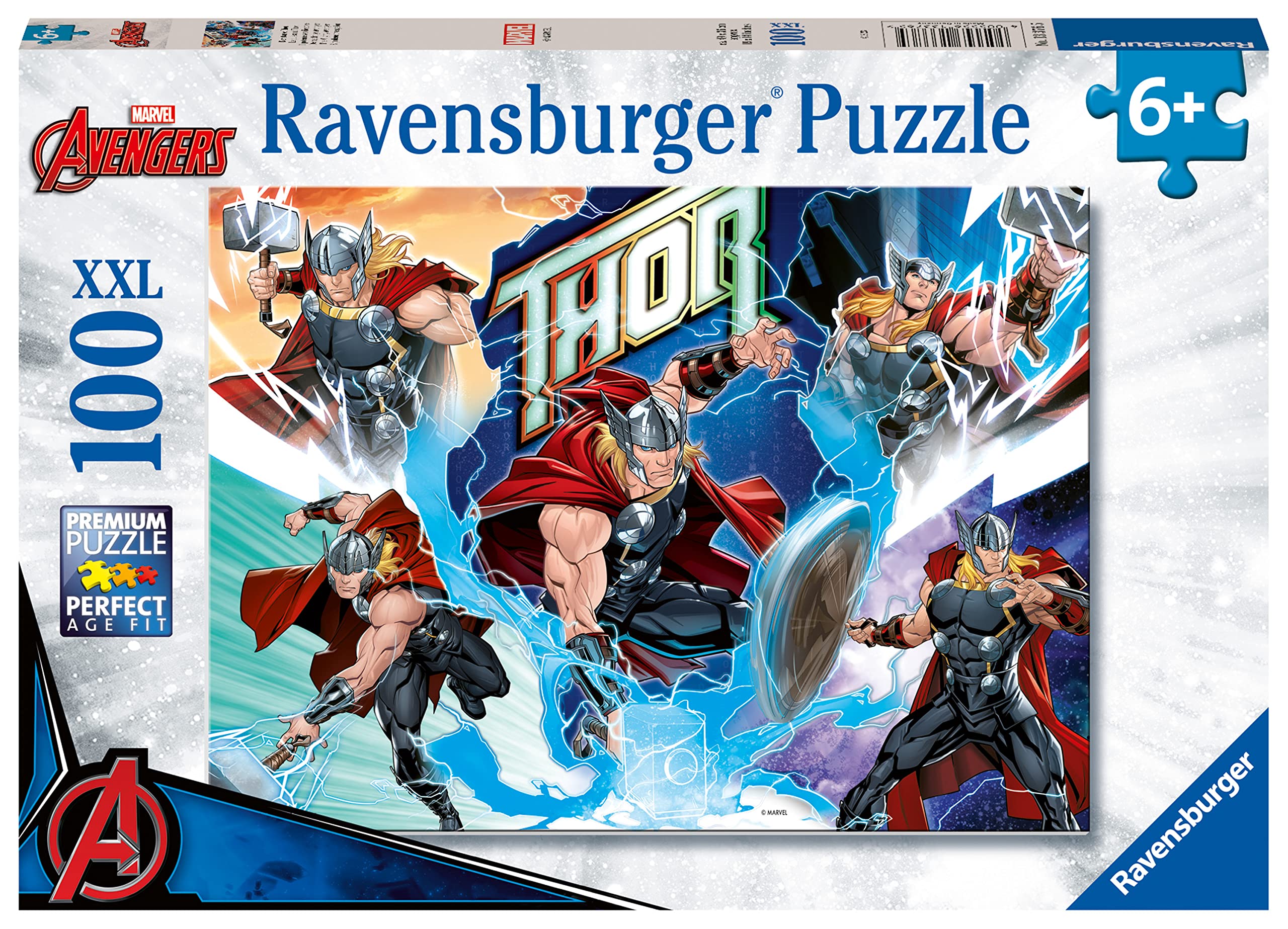 Amazon.com: Ravensburger Marvel Thor Toys - 100 Piece Jigsaw