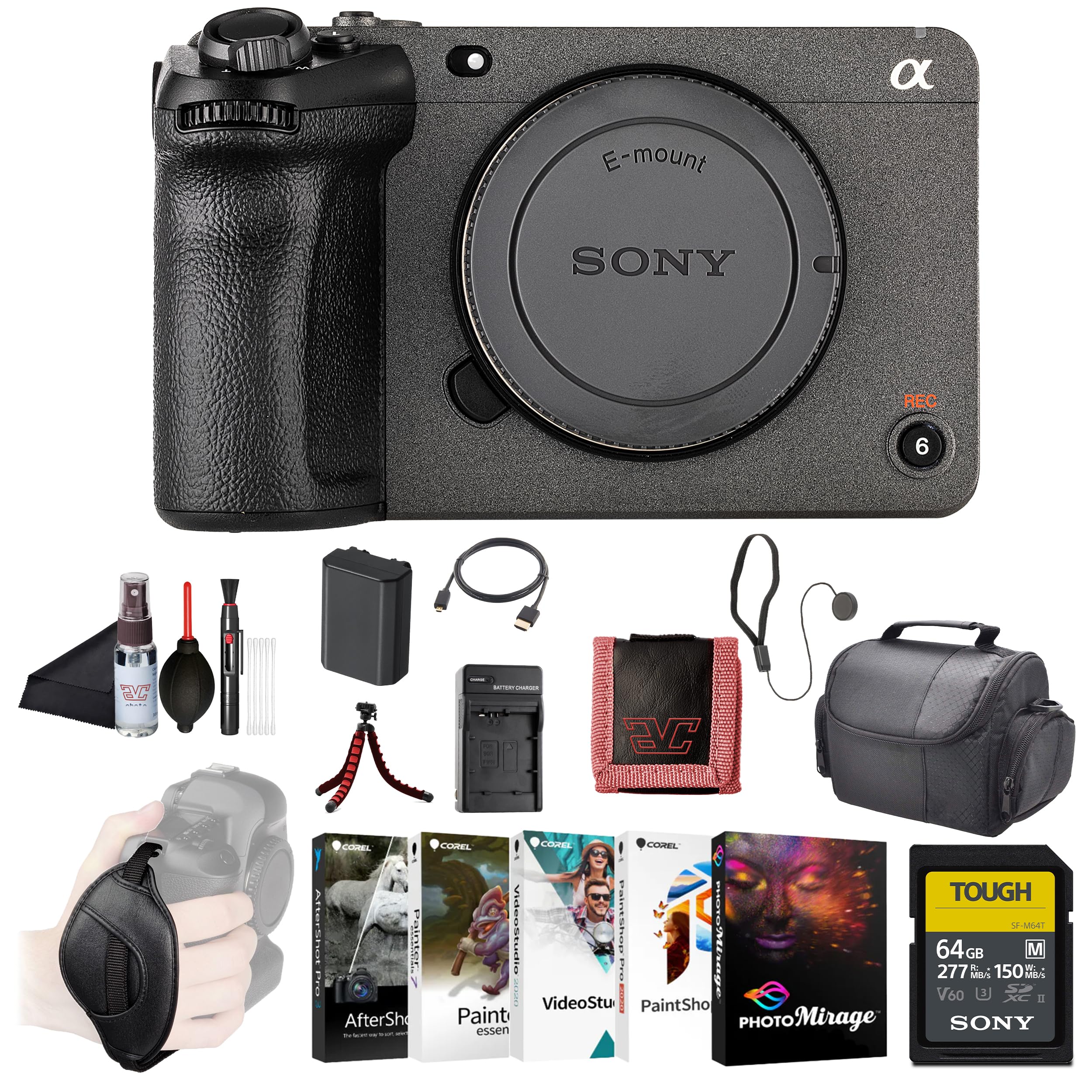 Amazon.com : Sony FX30 Cinema Line Camera with XLR Handle Unit