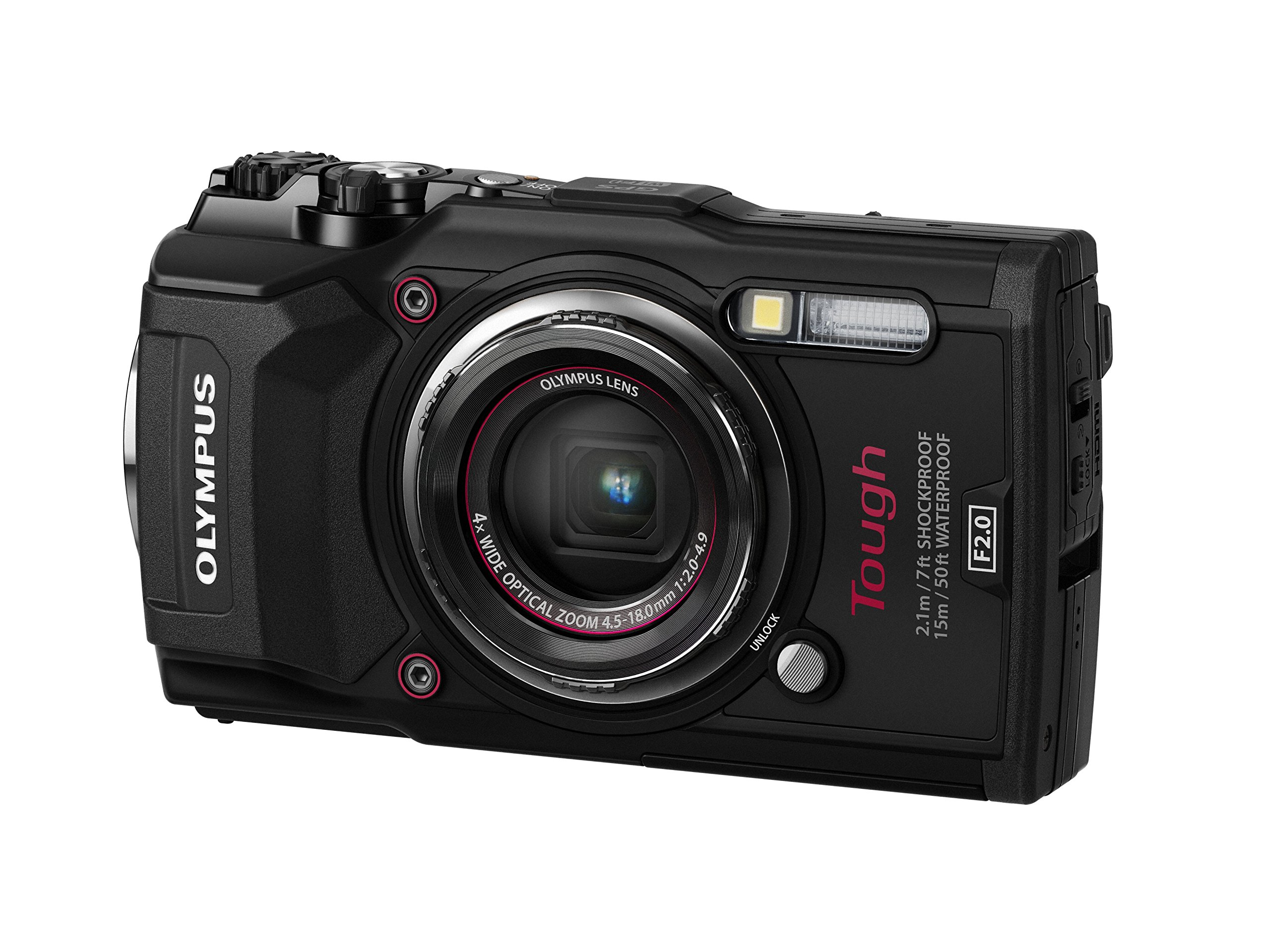 Amazon | 【整備済み品】 OLYMPUS デジタルカメラ Tough TG-5 ブラック