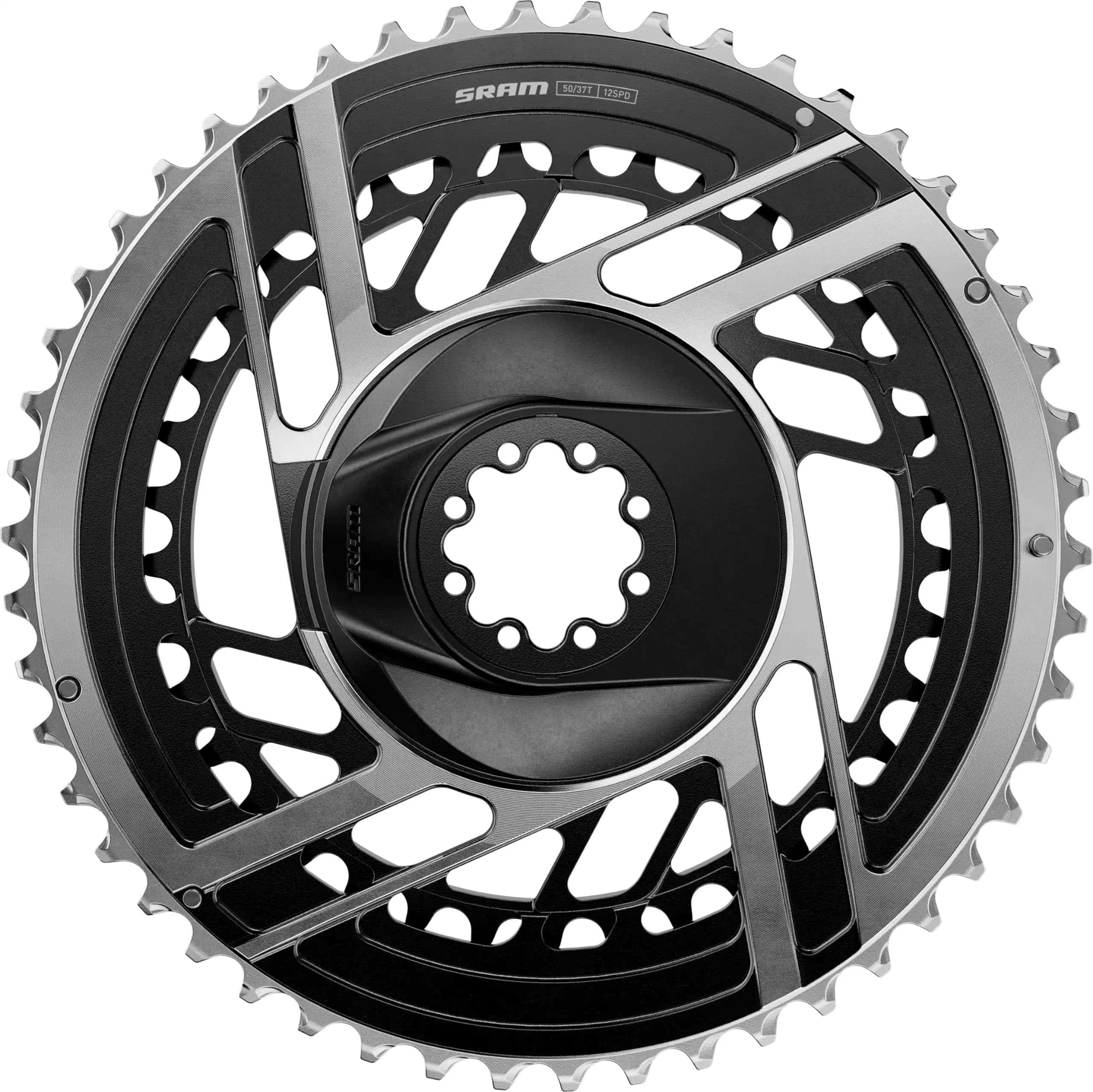 Amazon.com : SRAM RED AXS 2X Power Meter Chainring Kit - 52/39t