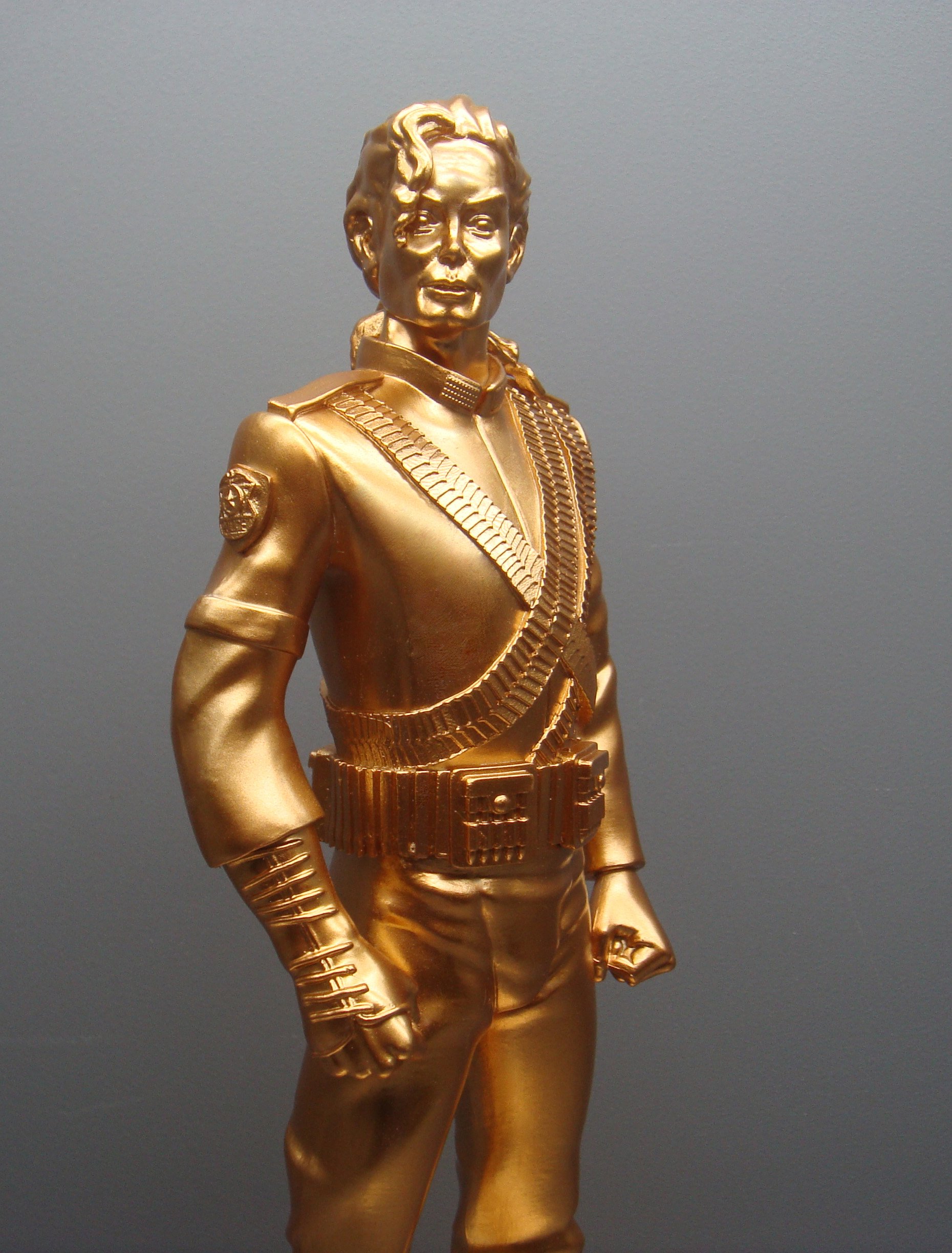 Amazon | マイケル・ジャクソン キングオブポップ スタチュー GOLDver