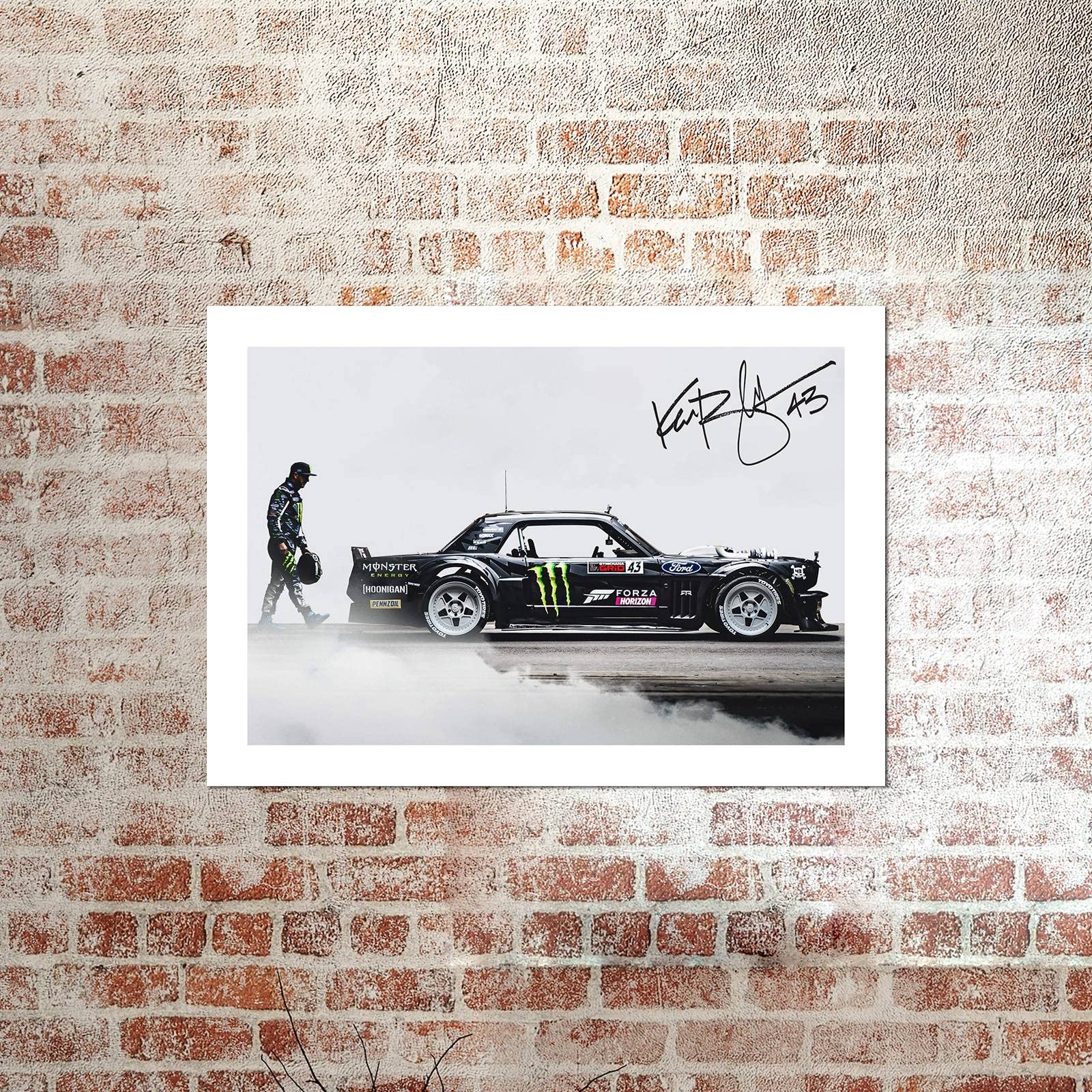 Amazon.com: Ken Block Signature Poster Canvas Art Poster And Wall