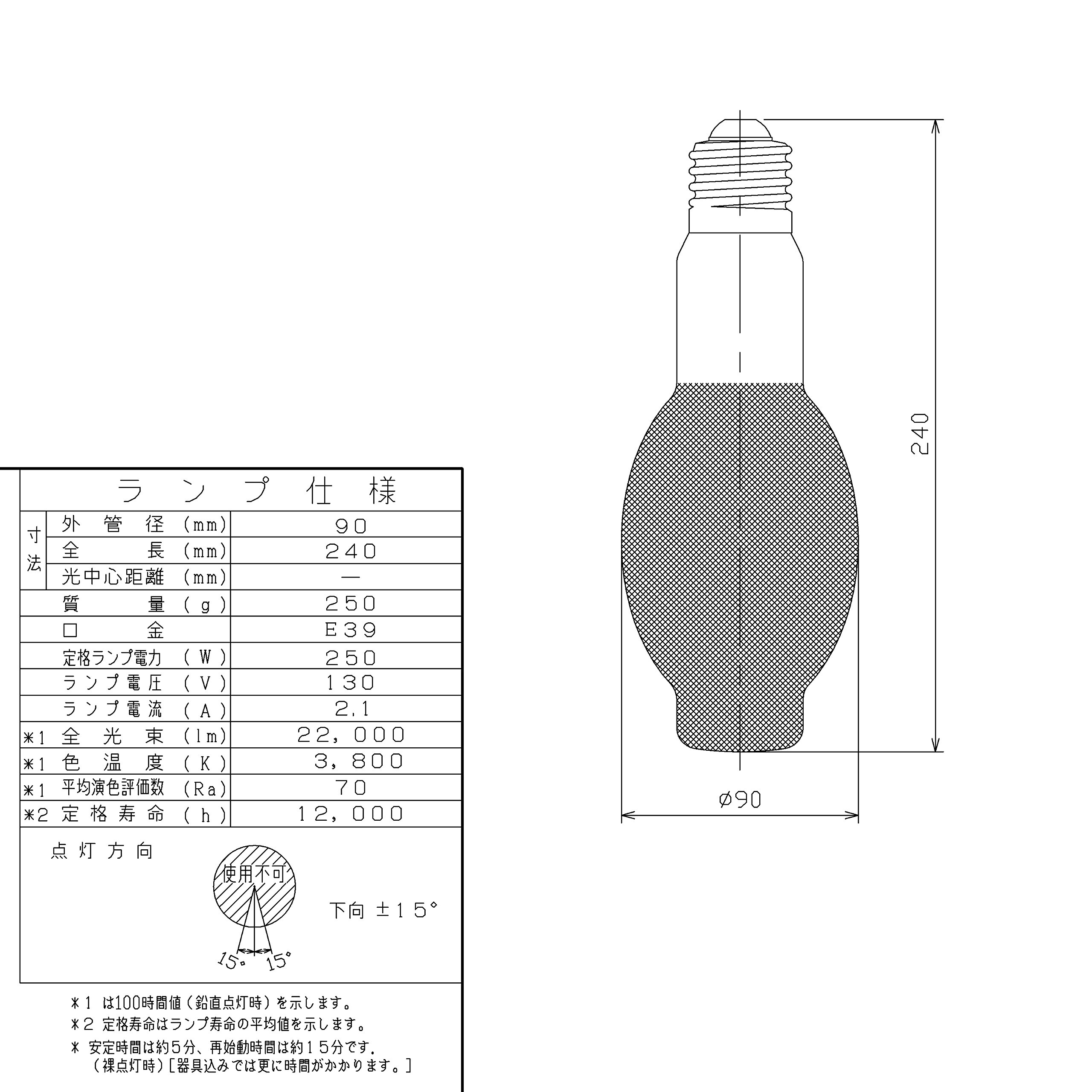 Amazon | 東芝ライテック 照明 HLネオハライド2 MF250L-J2/BUPS | 東芝