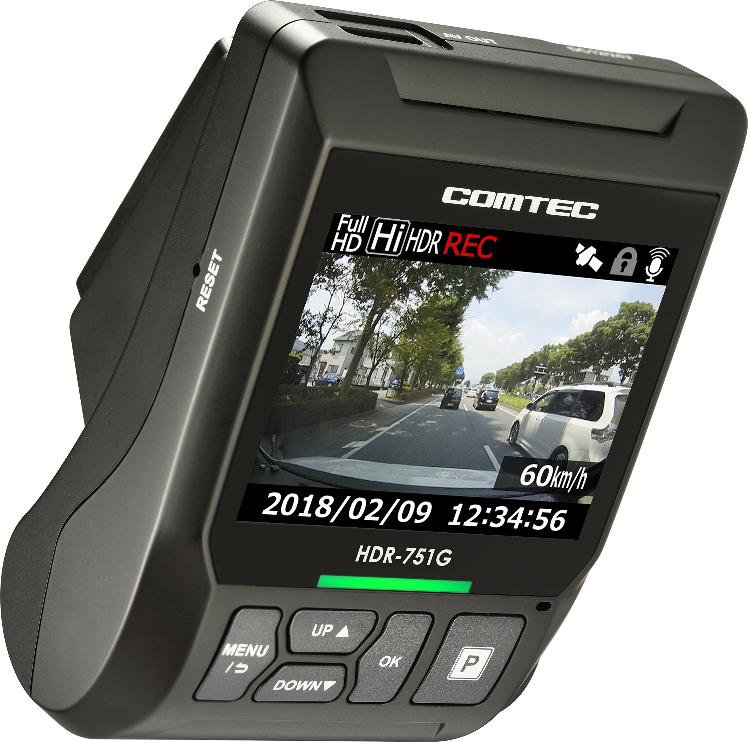 Amazon | コムテック ドライブレコーダー HDR-751G 200万画素 Full HD