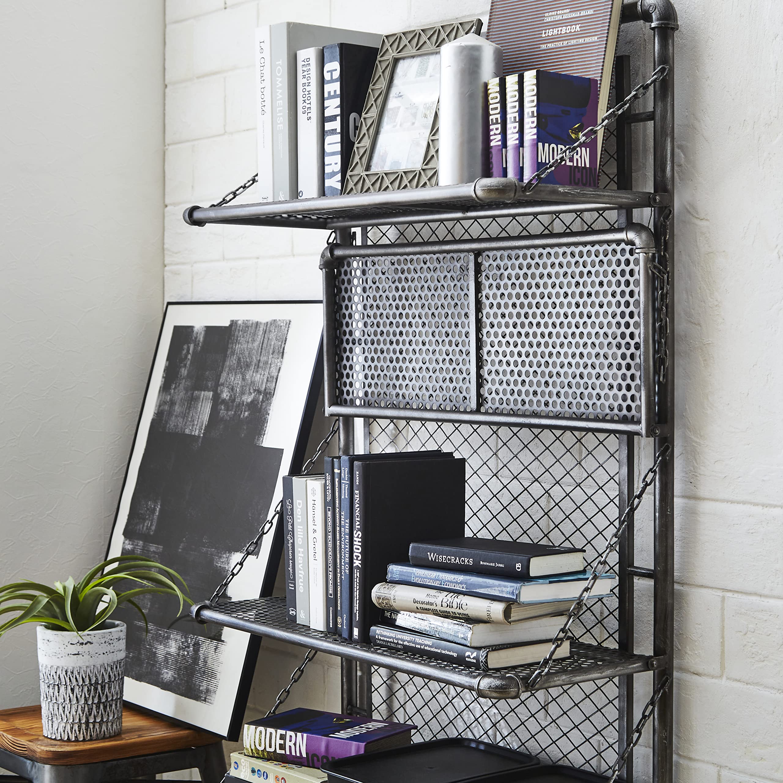 Amazon｜男前インダストリアル家具・5段オープンシェルフ [MU-644