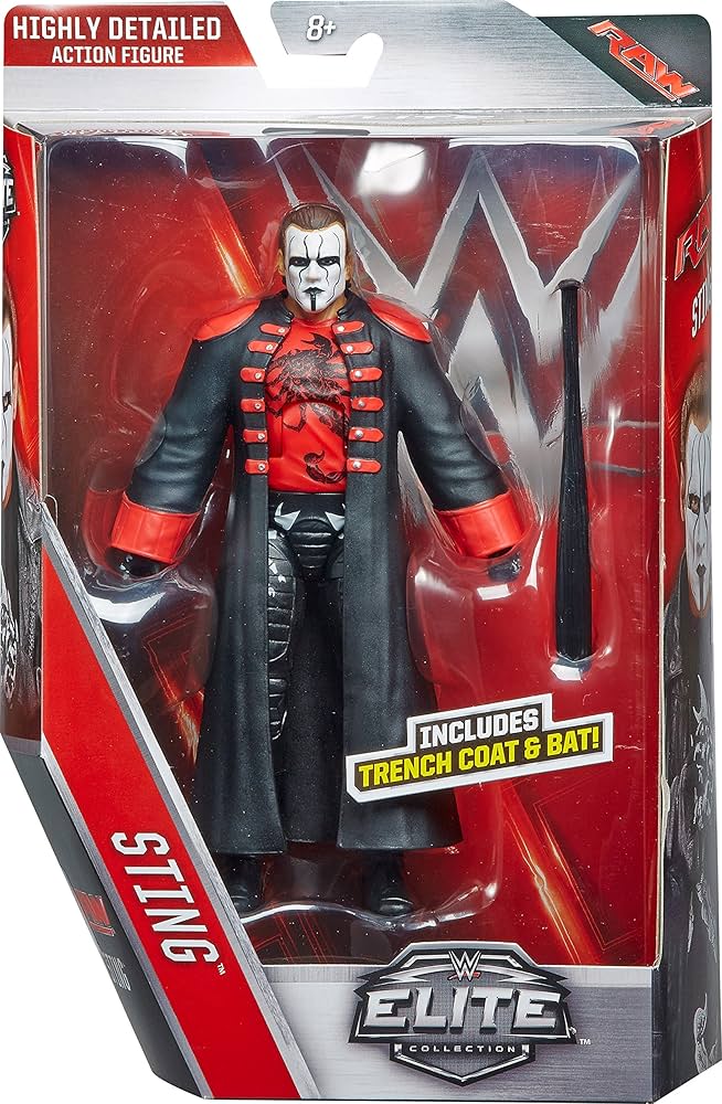 Amazon.com: WWE Elite Figure, Sting : Sports & Outdoors