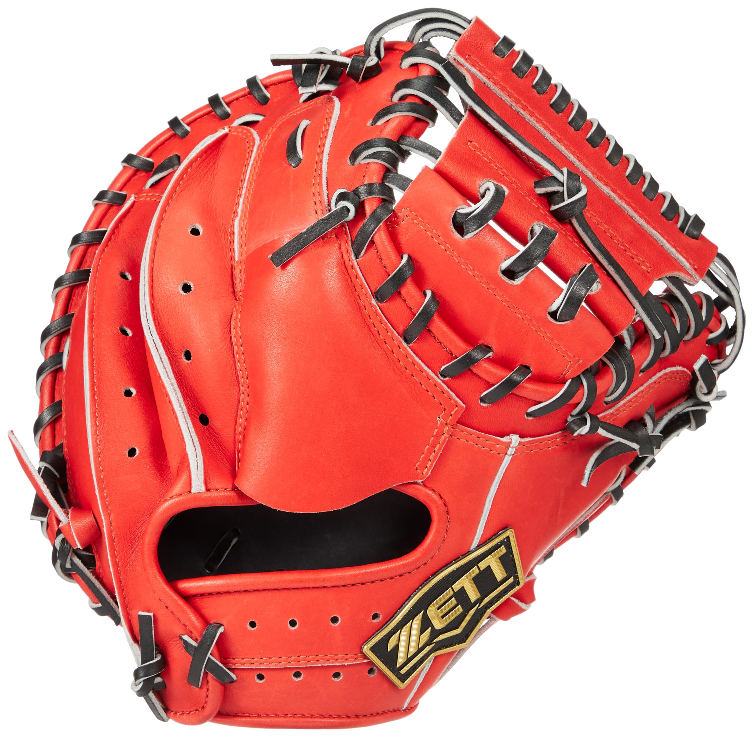 ZETT キャッチャーミット ネオステイタス軟式オレンジ