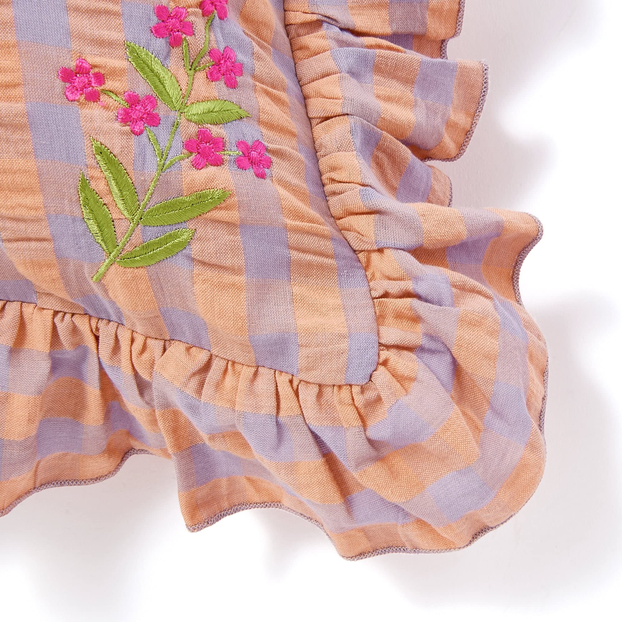 Amazon.co.jp: Francfranc フランフラン チェックフラワーEMB