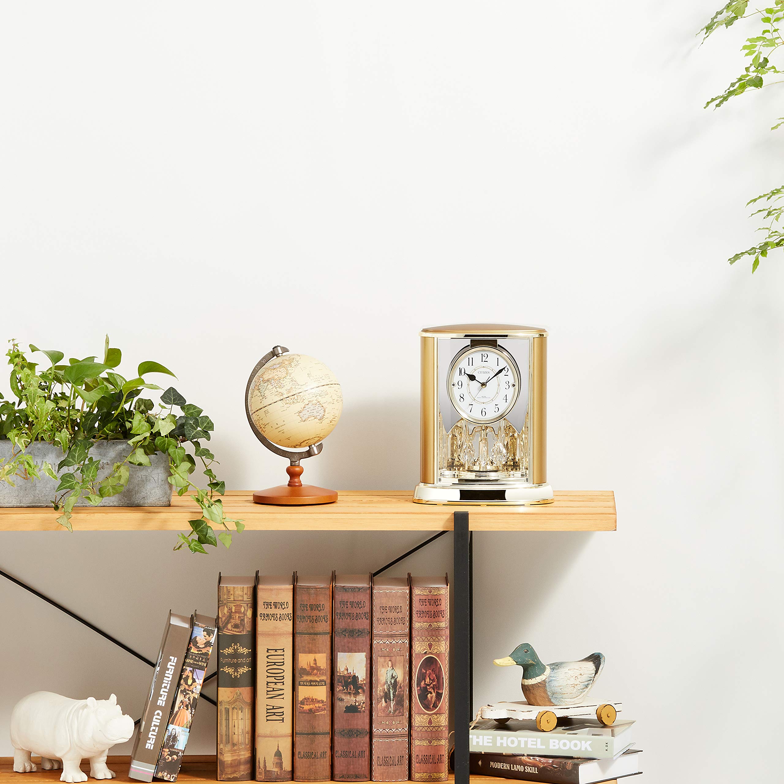 Amazon.co.jp: リズム(RHYTHM) シチズン 置き時計 電波時計 アナログ