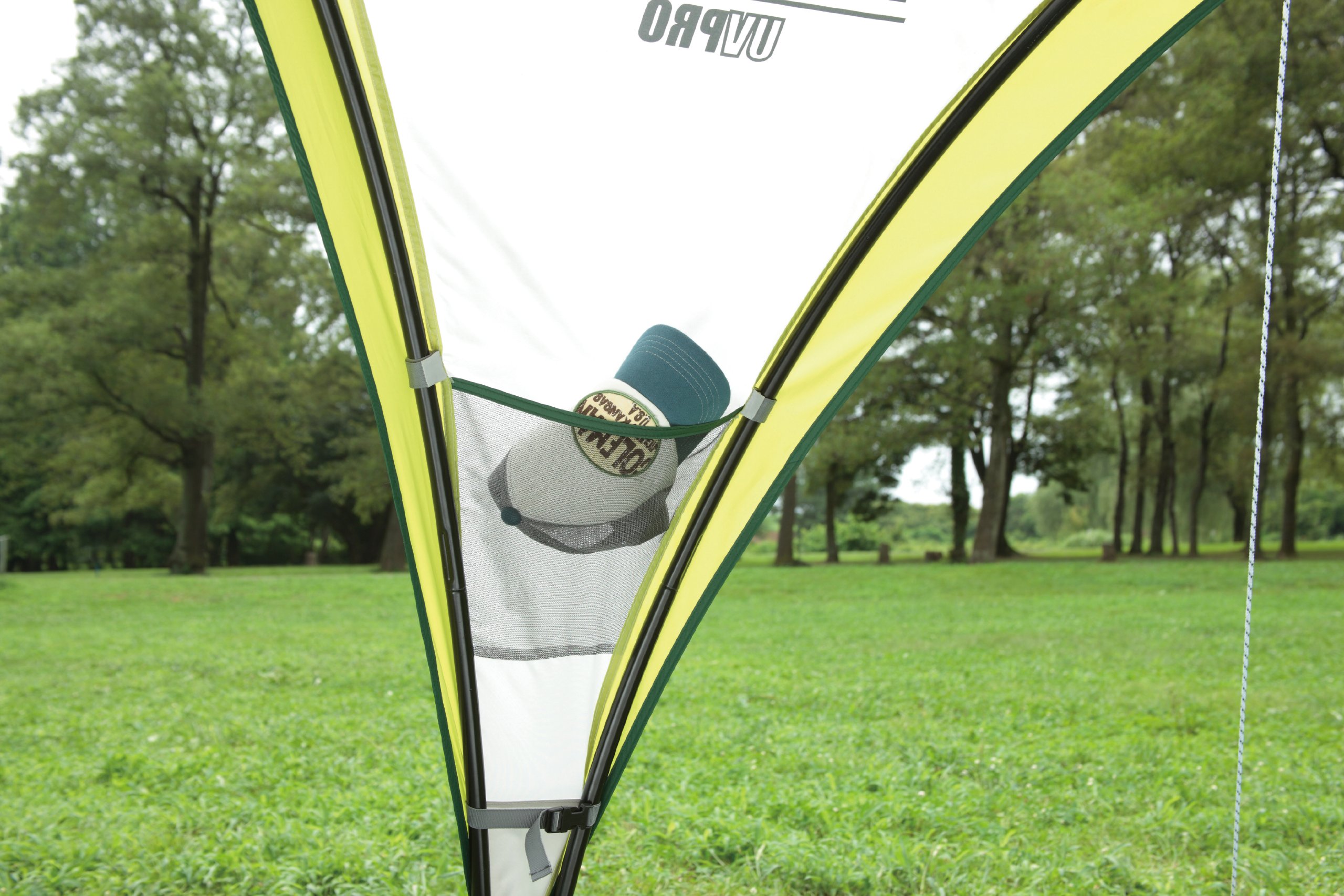 Amazon | コールマン テントタープ パーティーシェード/360 ライム