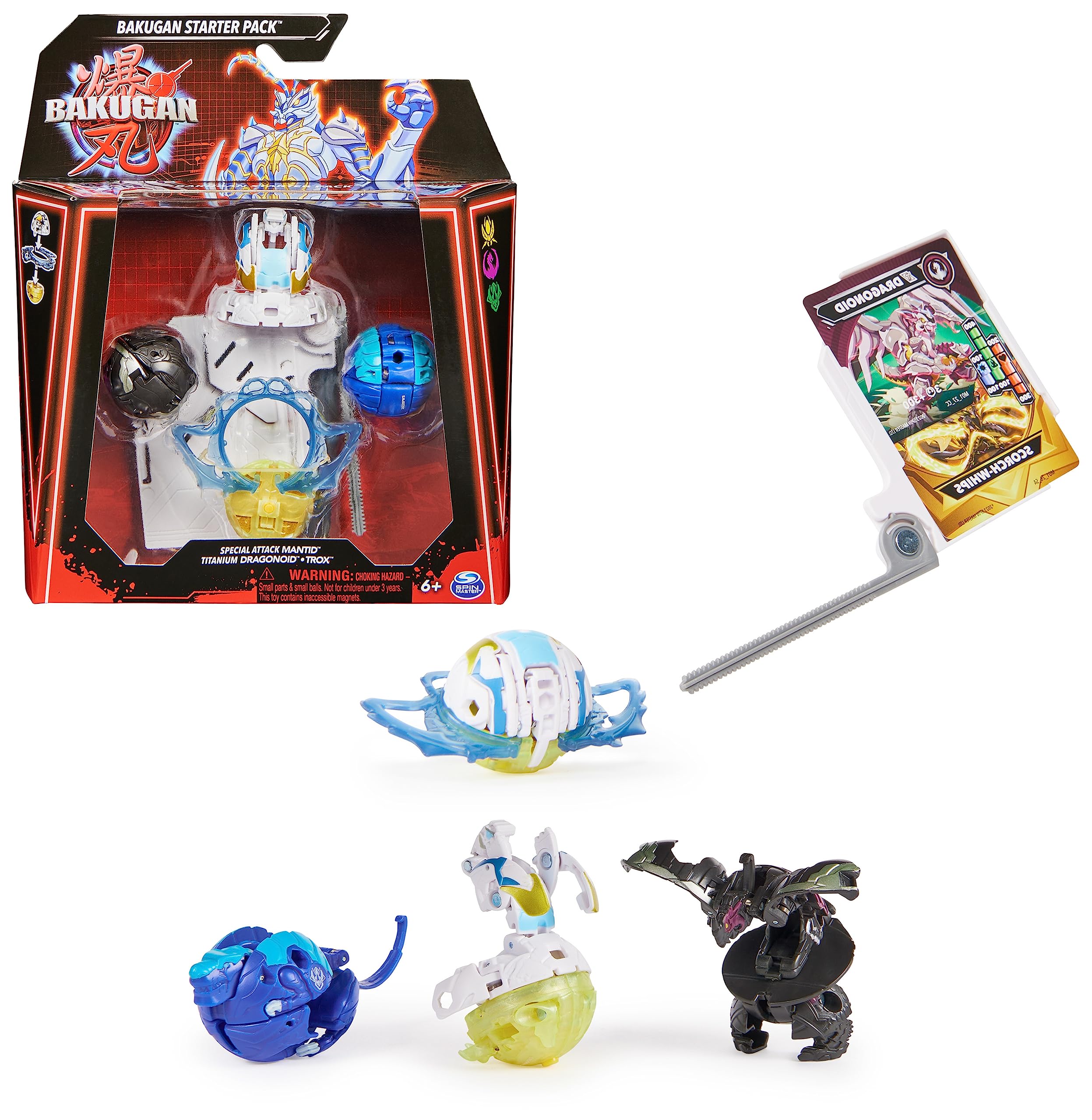 Amazon.com: Bakugan 3.0 Starter Pack - 2 Balls, 1 Special Attack