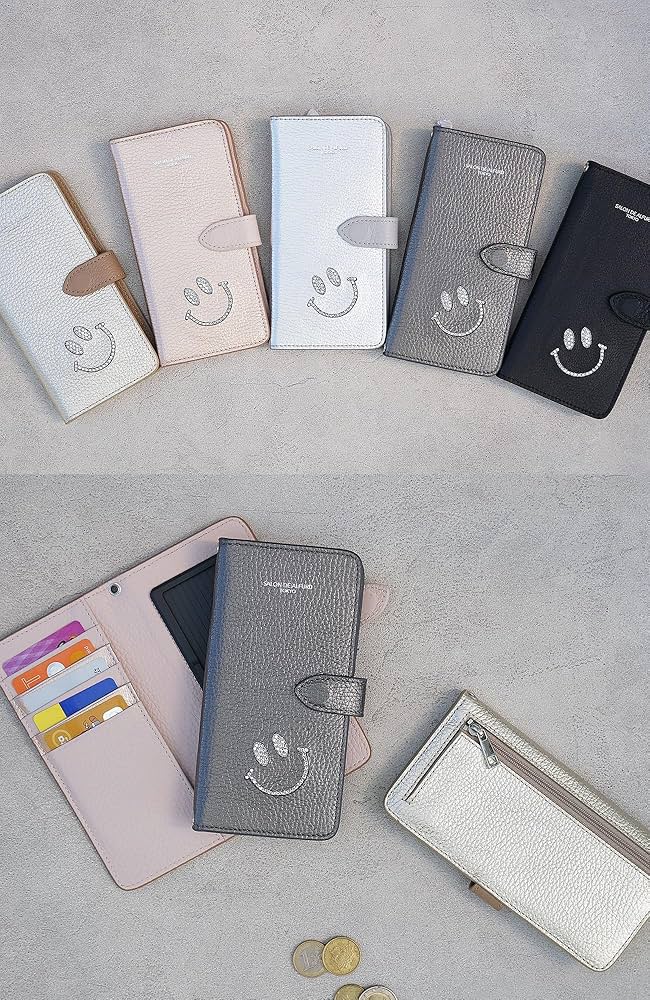 Amazon.co.jp: [サロンドアルファード] レディース スマイル 手帳型