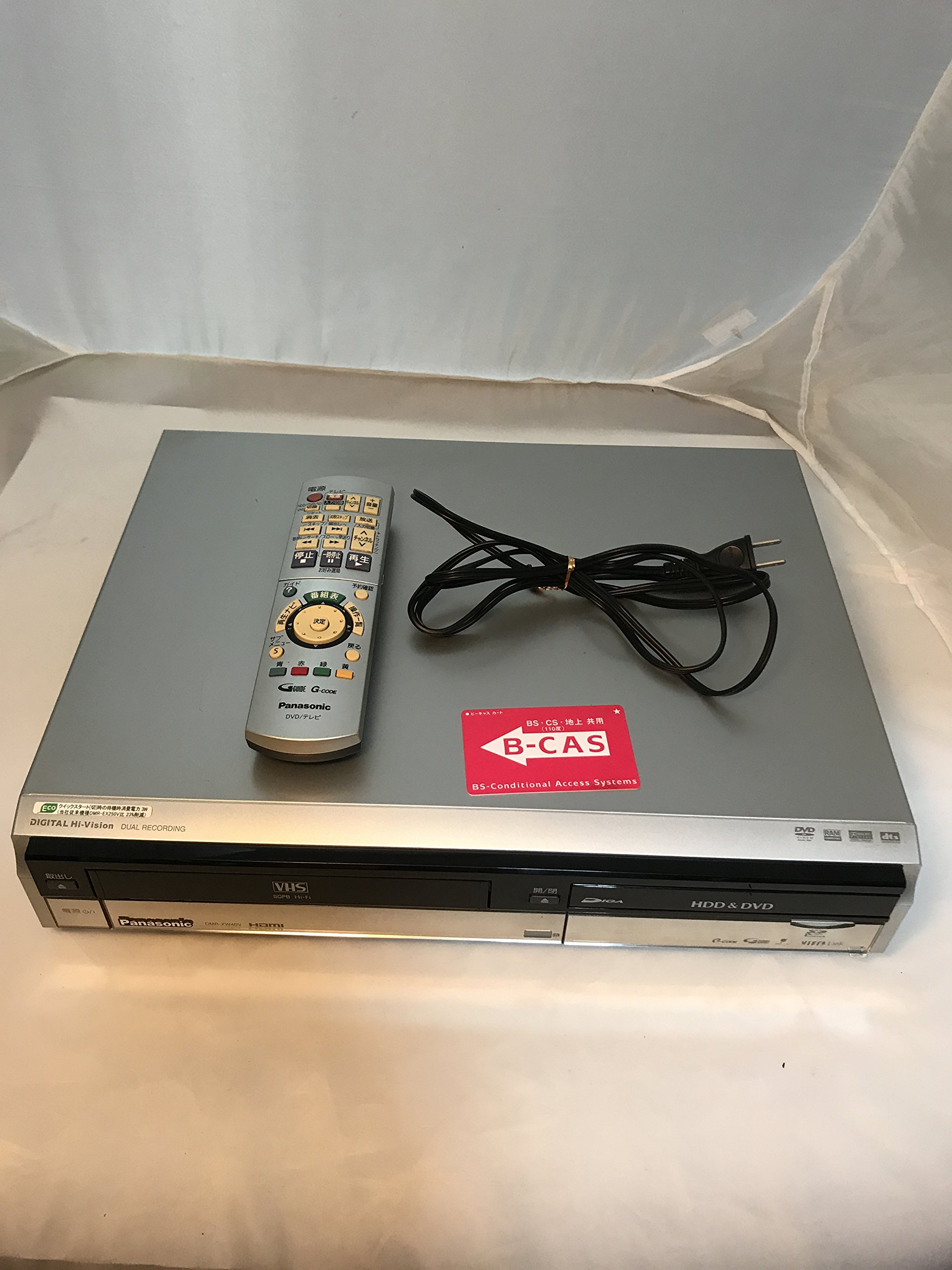 Amazon | パナソニック 400GB DVDレコーダー VHSビデオ一体型 DIGA DMR