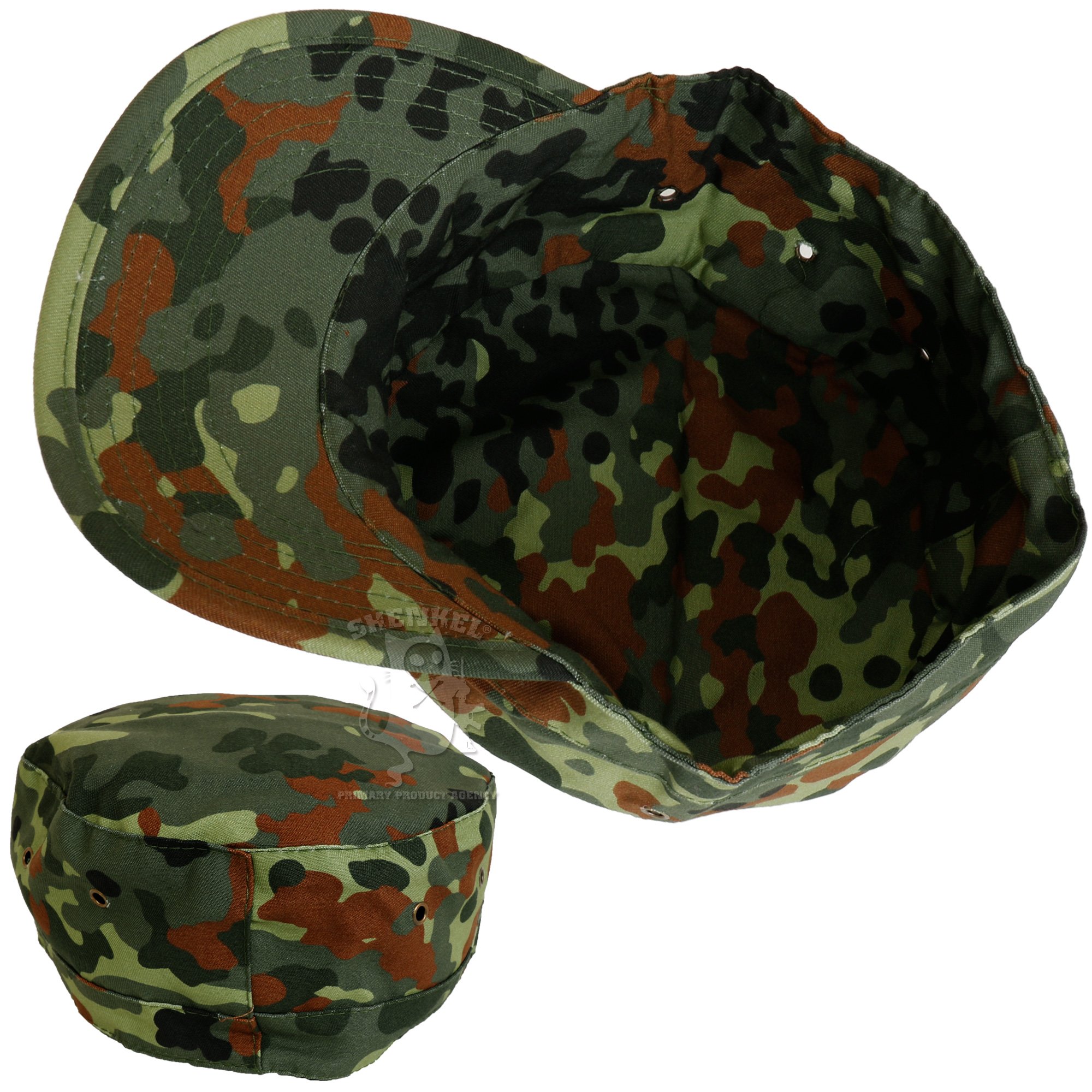 Amazon | SHENKEL ミリタリーキャップ パトロールキャップ ドイツ迷彩