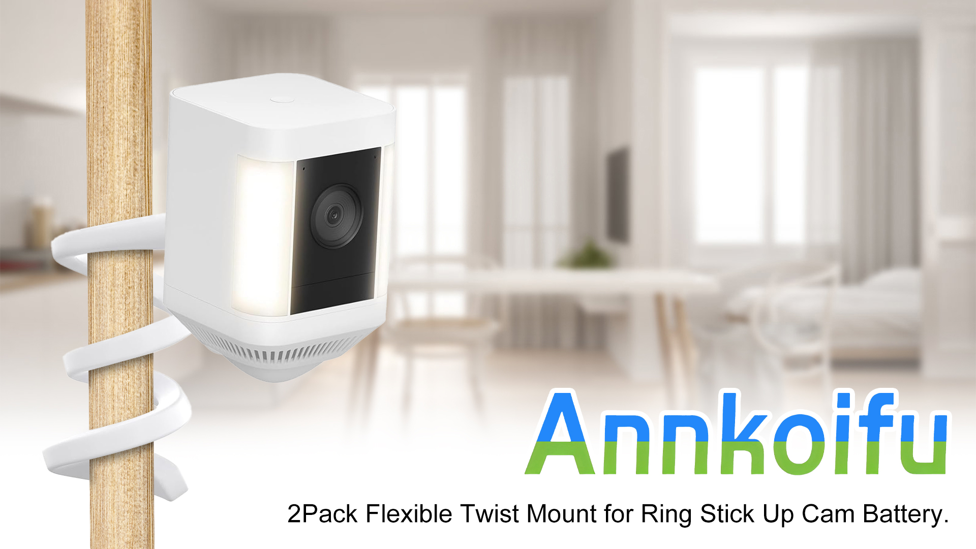 Amazon.com : 2Pack Flexible Twist Mount for Ring Stick Up Cam