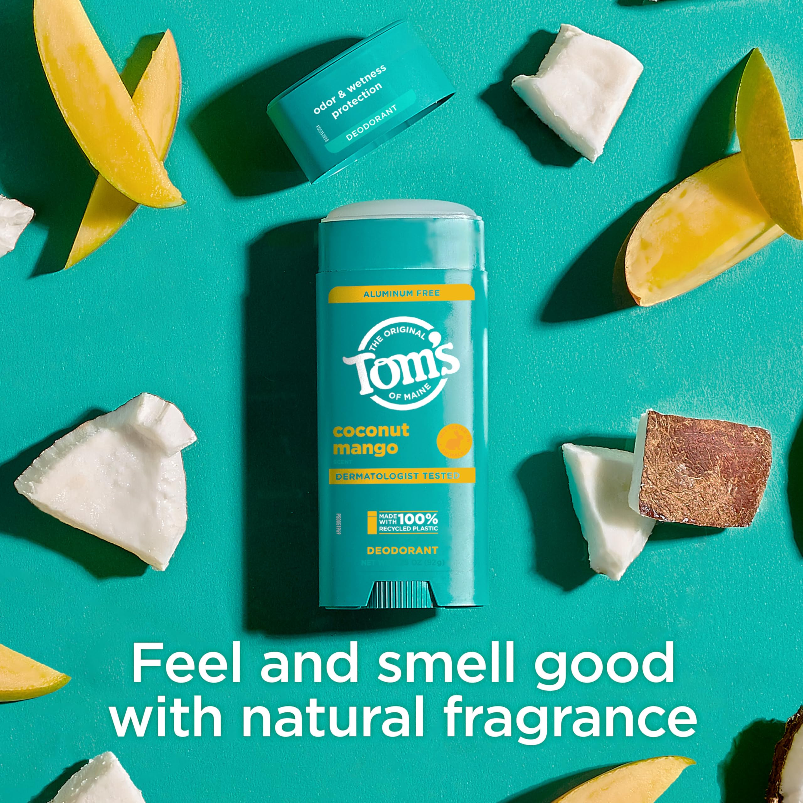 Amazon.com : Tom's of Maine Coconut Mango Aluminum Free Natural