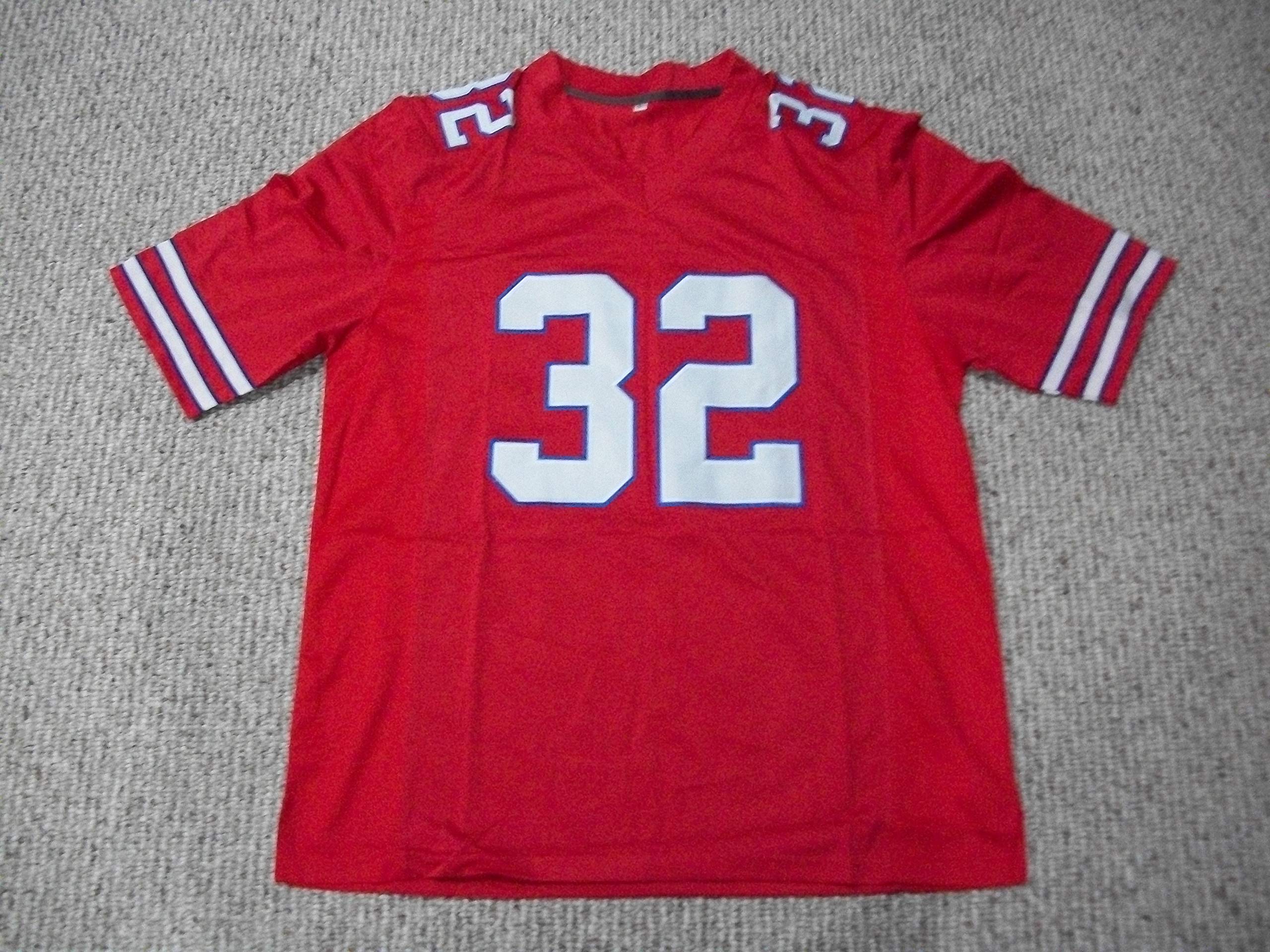 Amazon.com: O.J. Simpson Jersey #32 Buffalo Custom Stitched Red