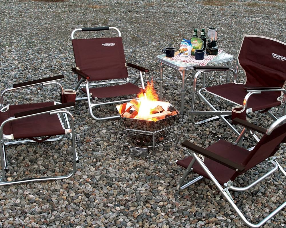 Amazon.co.jp: キャプテンスタッグ チェア エクスギア(EXGEAR) ロー