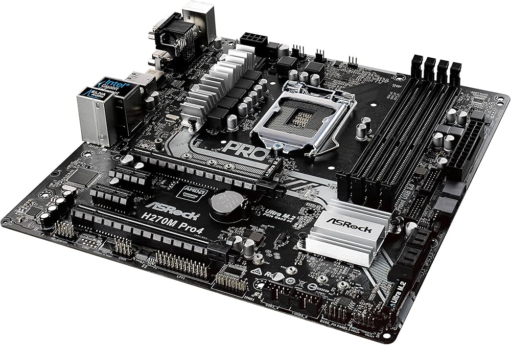 Amazon | ASRock Intel H270チップセット搭載 Micro ATXマザーボード