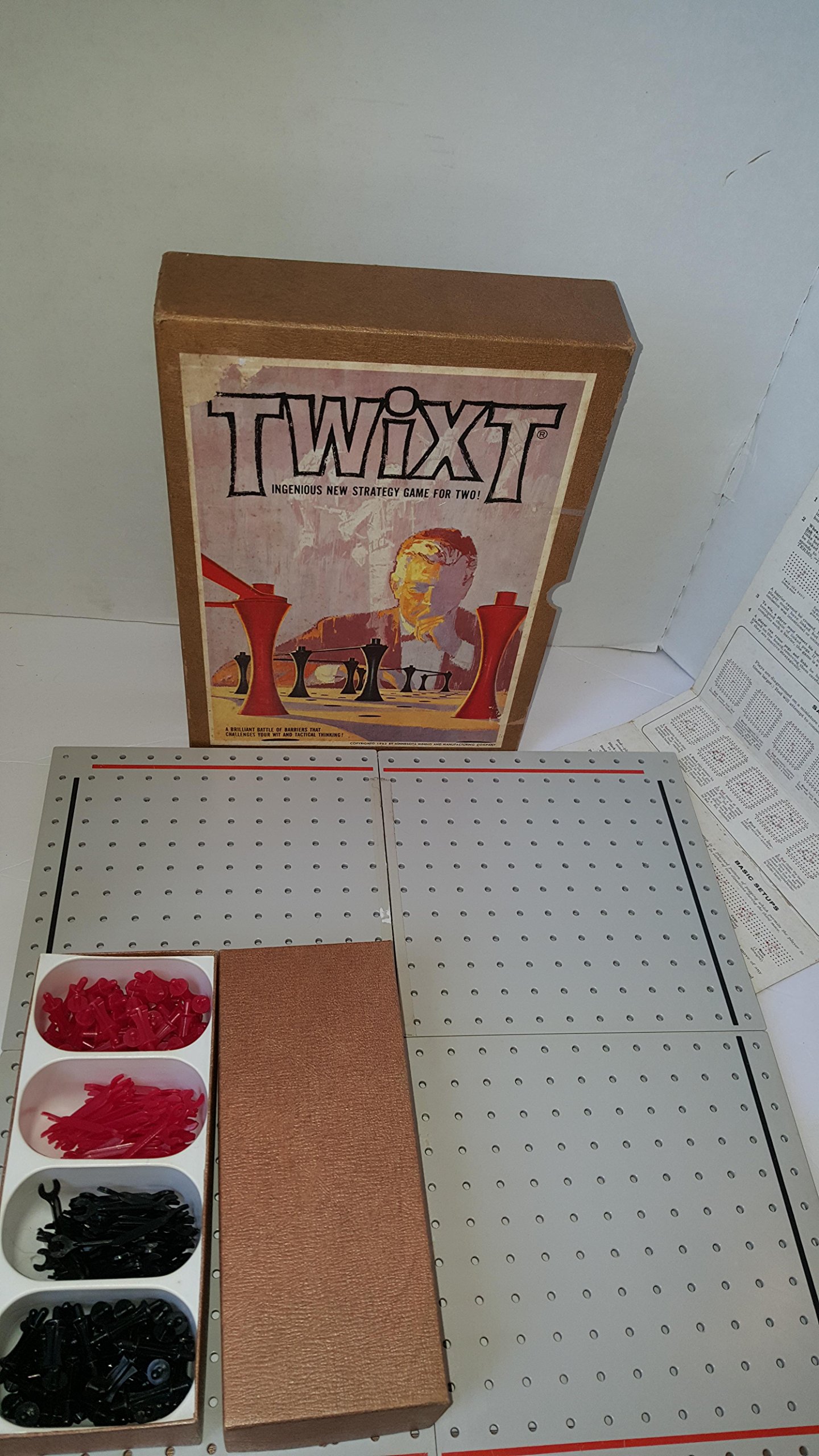 Amazon.com: TWIXT. Ingenious New Strategy Game For Two. (1962