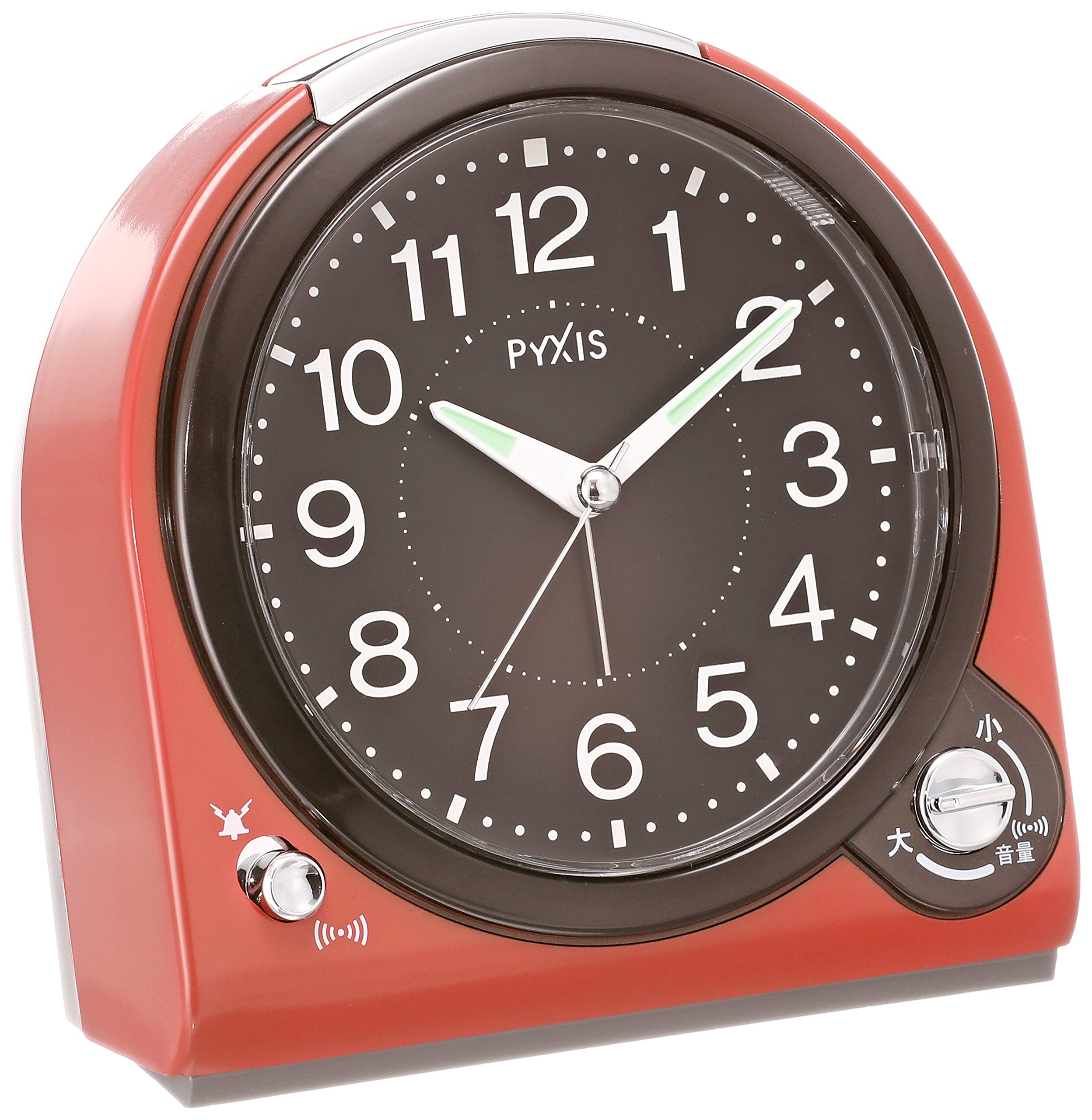 Amazon.com: Seiko Pyxis NQ705R Seiko Clock Alarm Clock, Analog