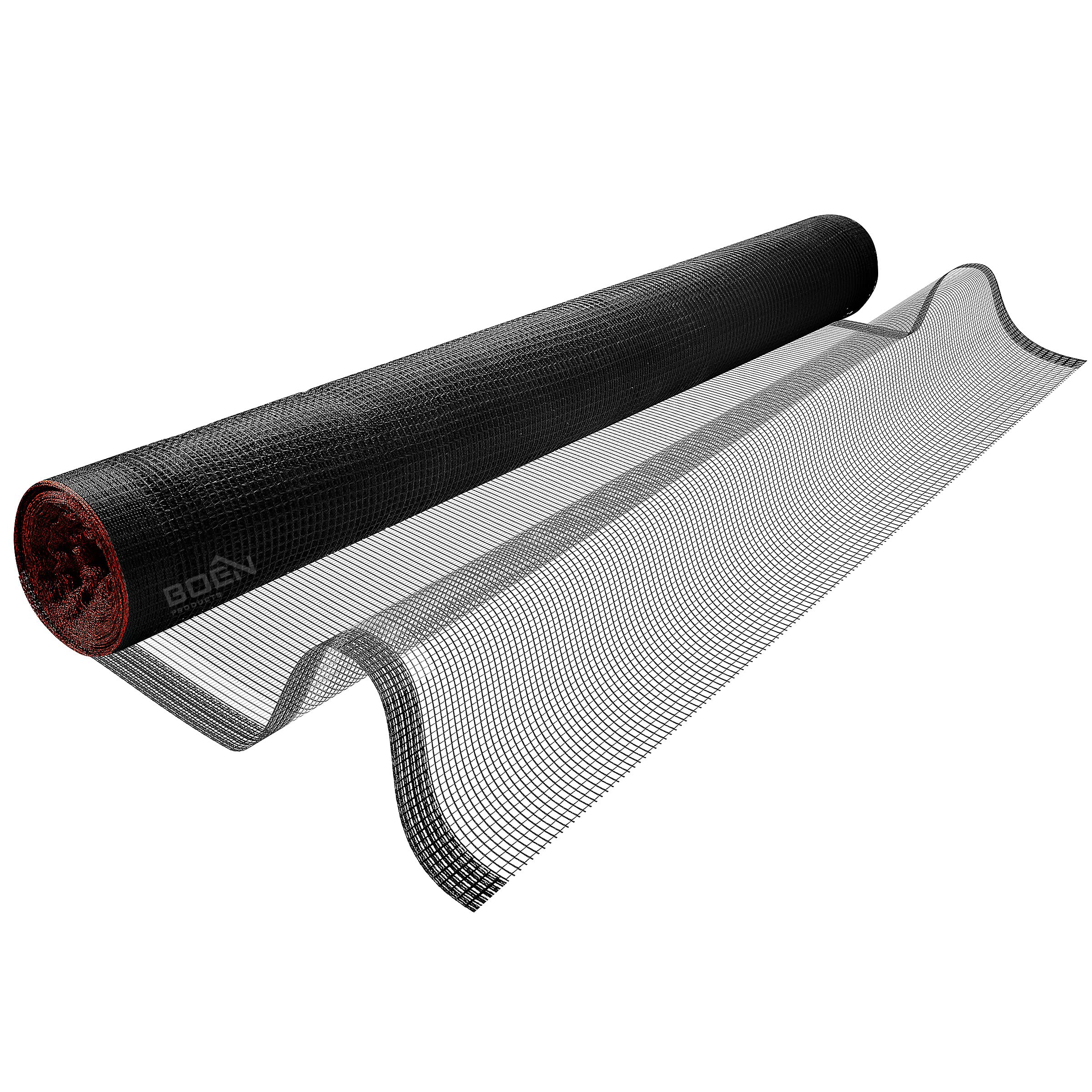 Debris Safety Netting Fire Retardant (8.6' x 150', Black) - Amazon.com