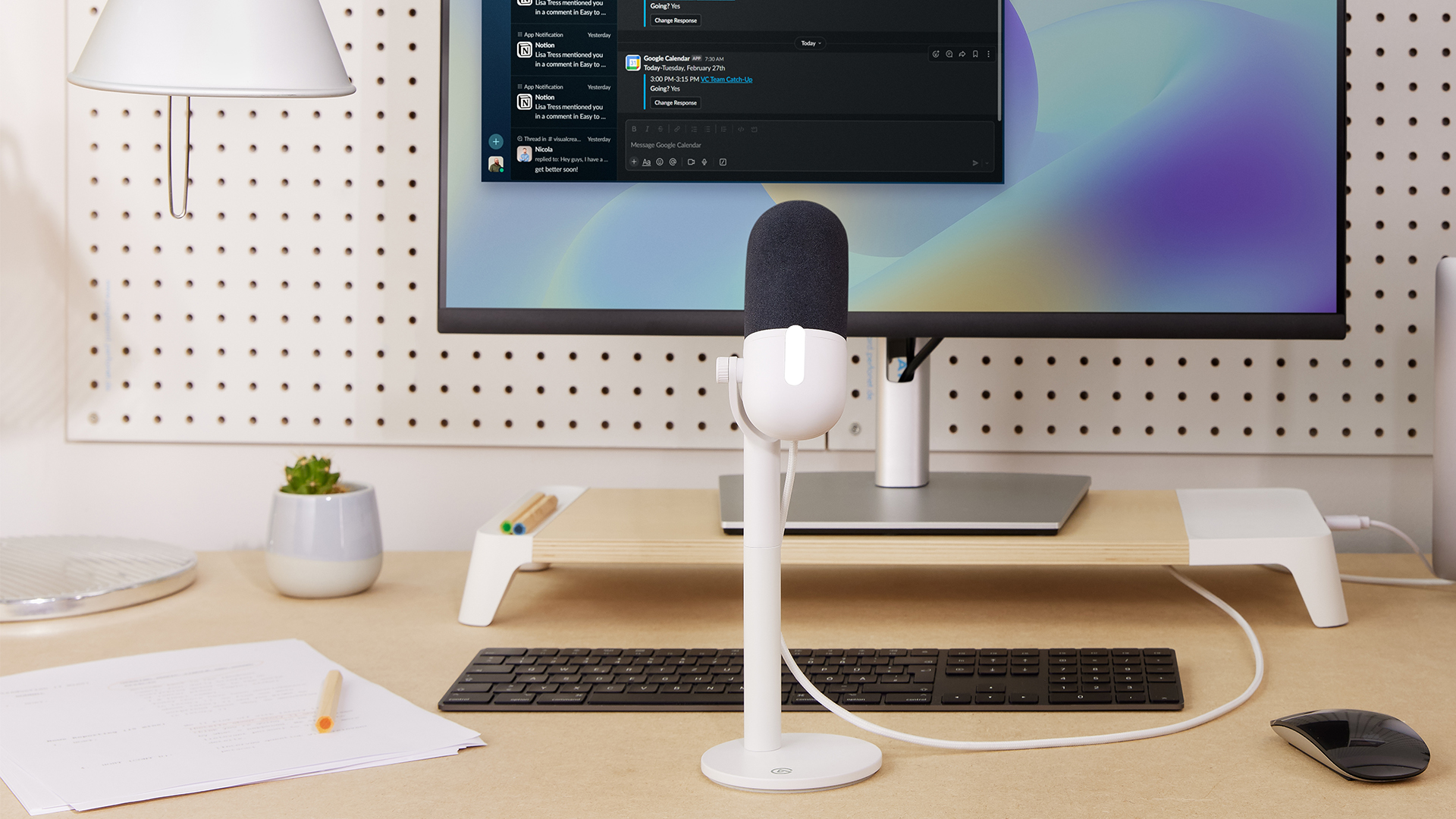 Elgato Wave Neo – USB Condenser Microphone, Tap to Mute, for