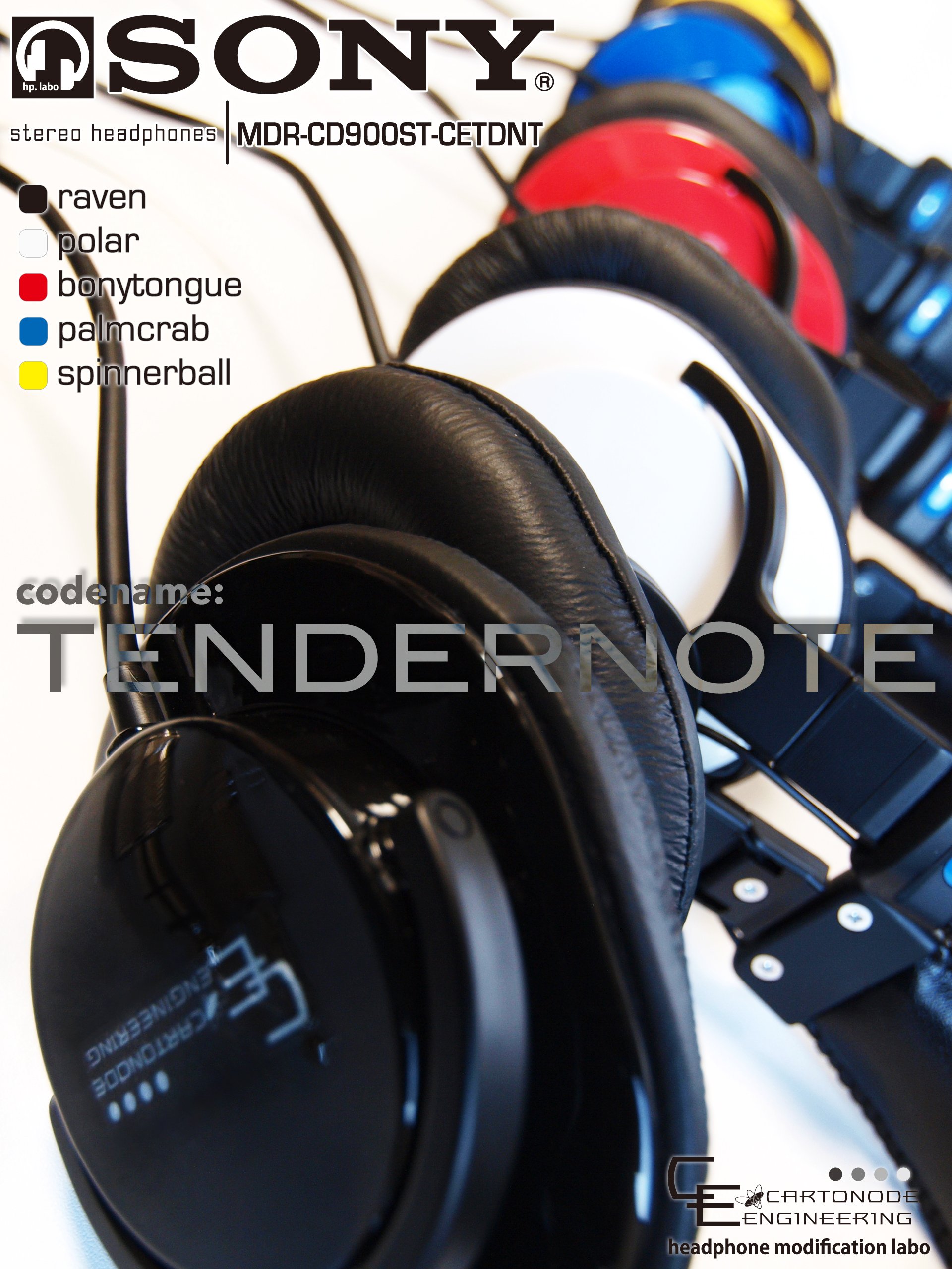 Amazon | MDR-CD900ST-CETDNT-SPINNERBALL | モニターヘッドホン