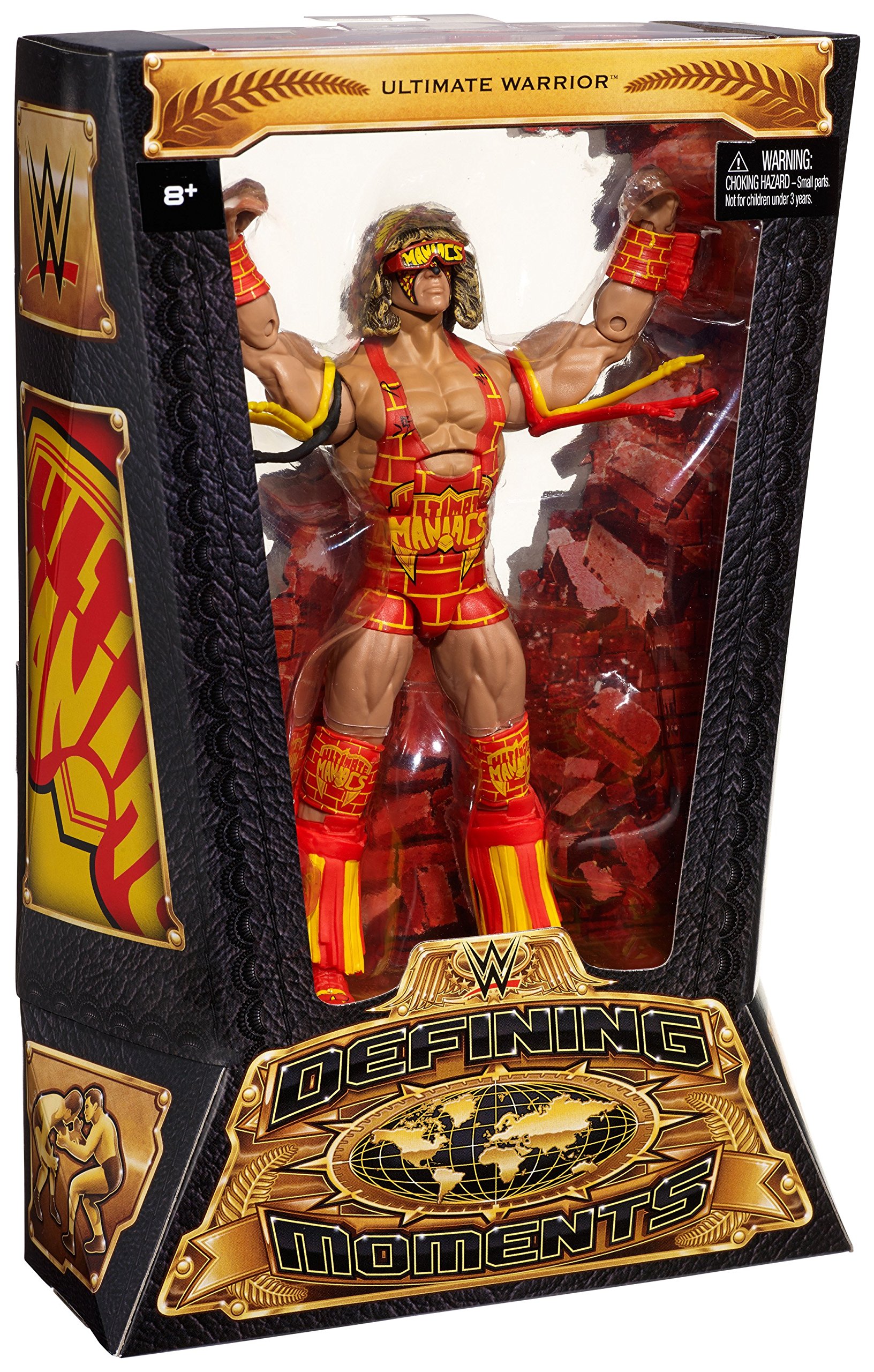 Amazon.com: WWE Definng Moments Ultimate Warrior Figure : Toys & Games