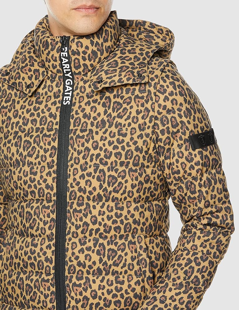 PEARLY GATES（パーリーゲーツ）ナイロンジャケットブルゾン裏地ヒョウ