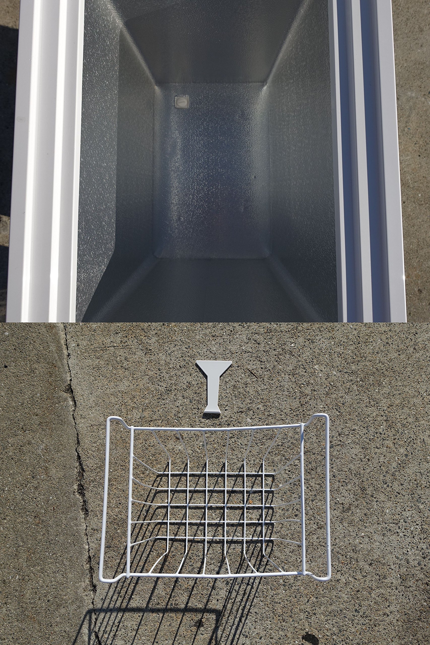 Amazon.co.jp: アビテラックス 上開き直冷式冷凍庫 ACF-603C : 大型家電