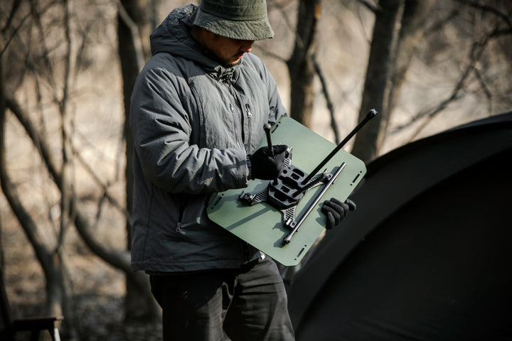 テーブル・チェア・ハンモック yanMINIMAL WORKS EGO TABLE Charcoal