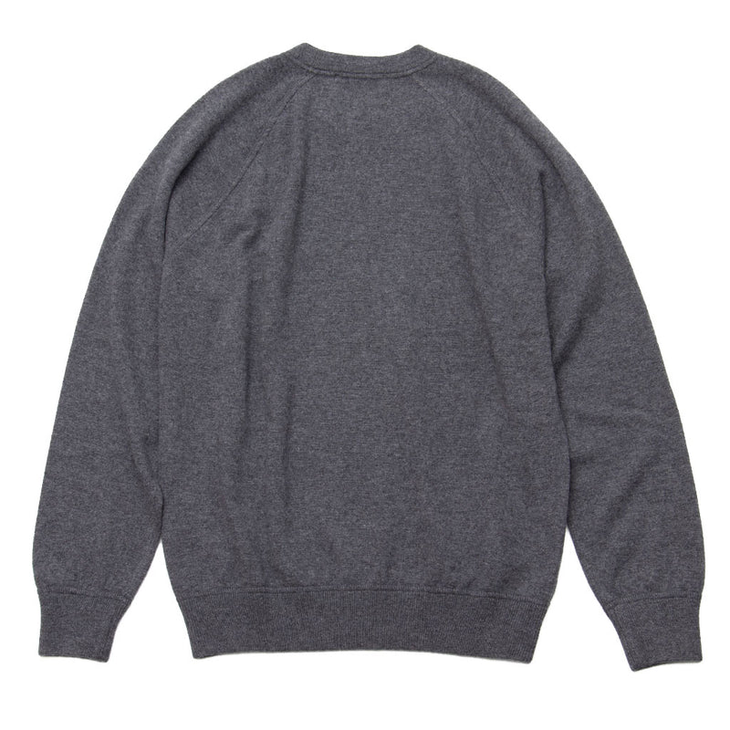 カシミヤ クルーネック グレー – MINIMAL WARDROBE