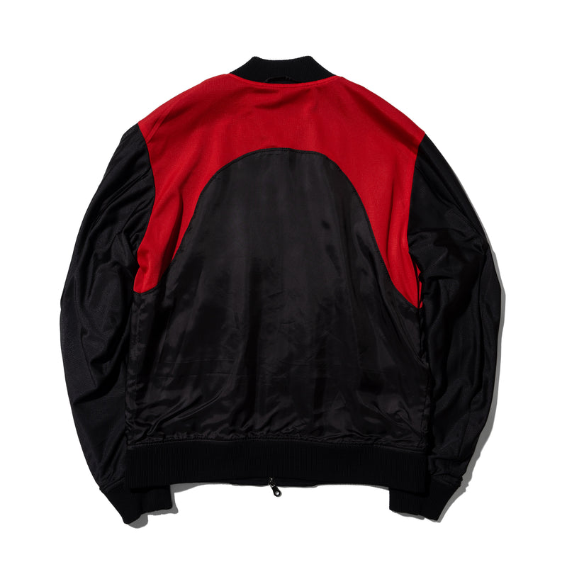 Duplex Wool Jersey トラベルMA-1 ブラック – MINIMAL WARDROBE