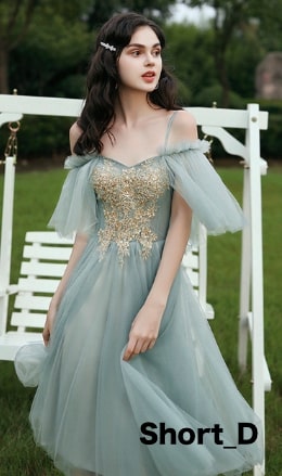 エレガントなシャイニングスパンコールアップリケ Aラインパーティー