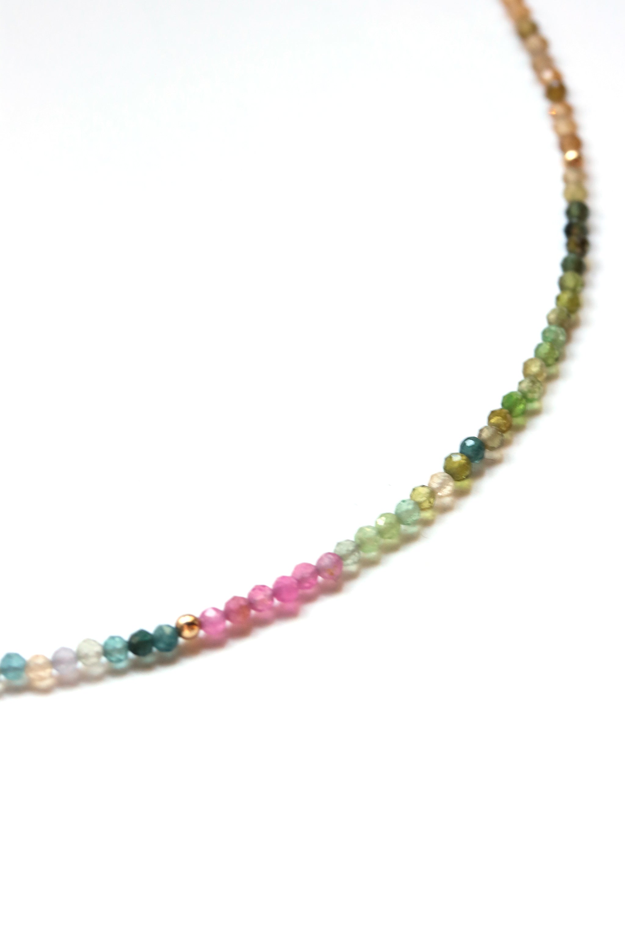 Rainbow Tourmaline Necklace - Mickey Lynn