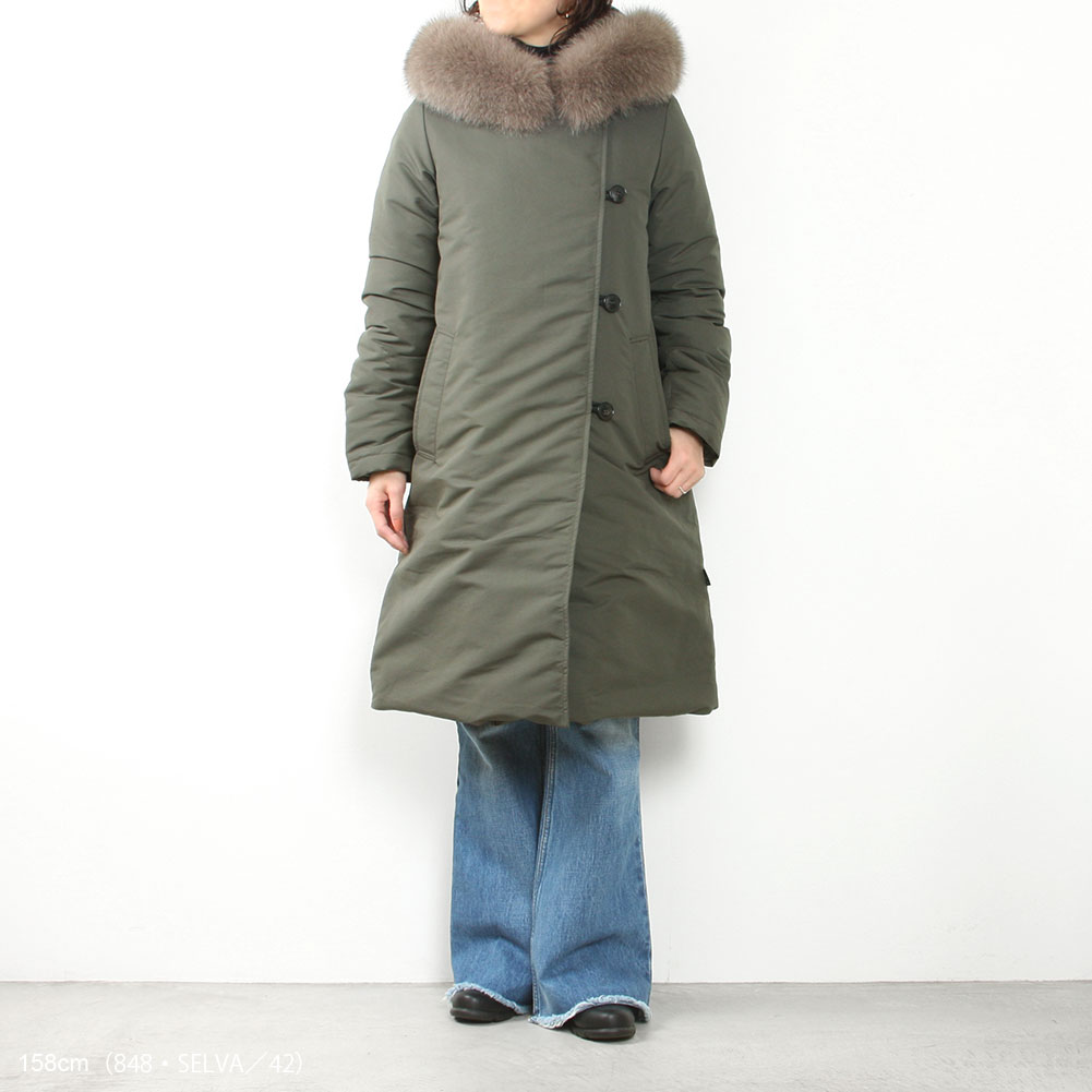 デュベティカ モッズコート ラクーンファー42 デュベティカ モッズ