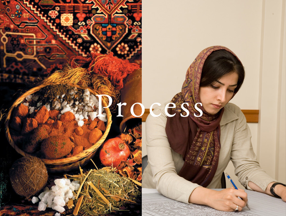 手紡ぎ・草木染ペルシャ絨毯 | Miri Iranian Knots