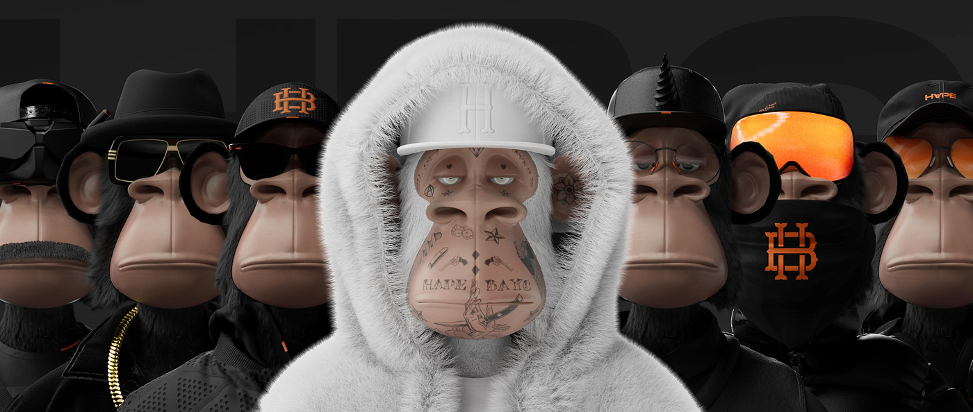 HAPEBEAST NFT Collection. From the designer Digimental, the 8192