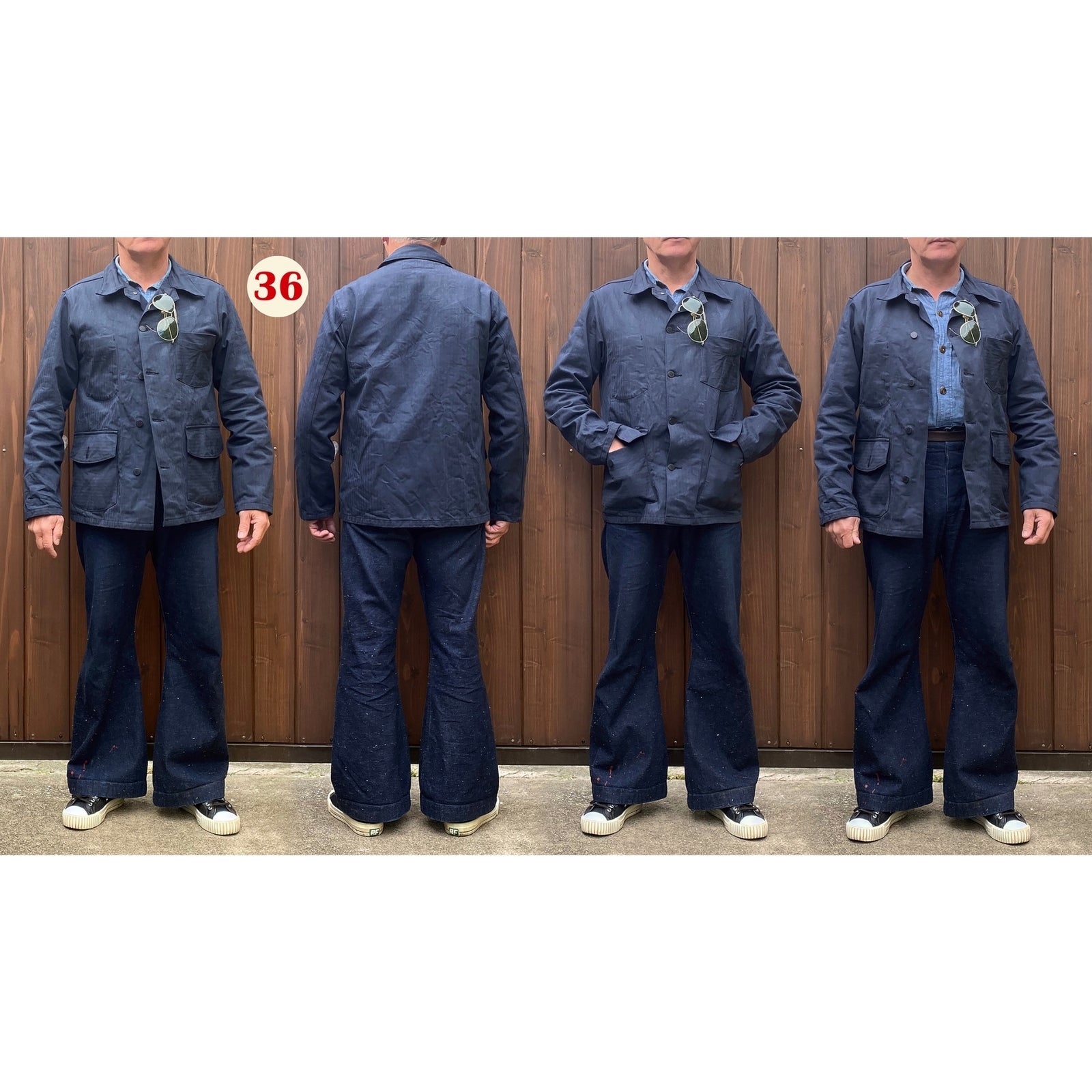 Frogman Jacket - Navy HBT | Mister Freedom®