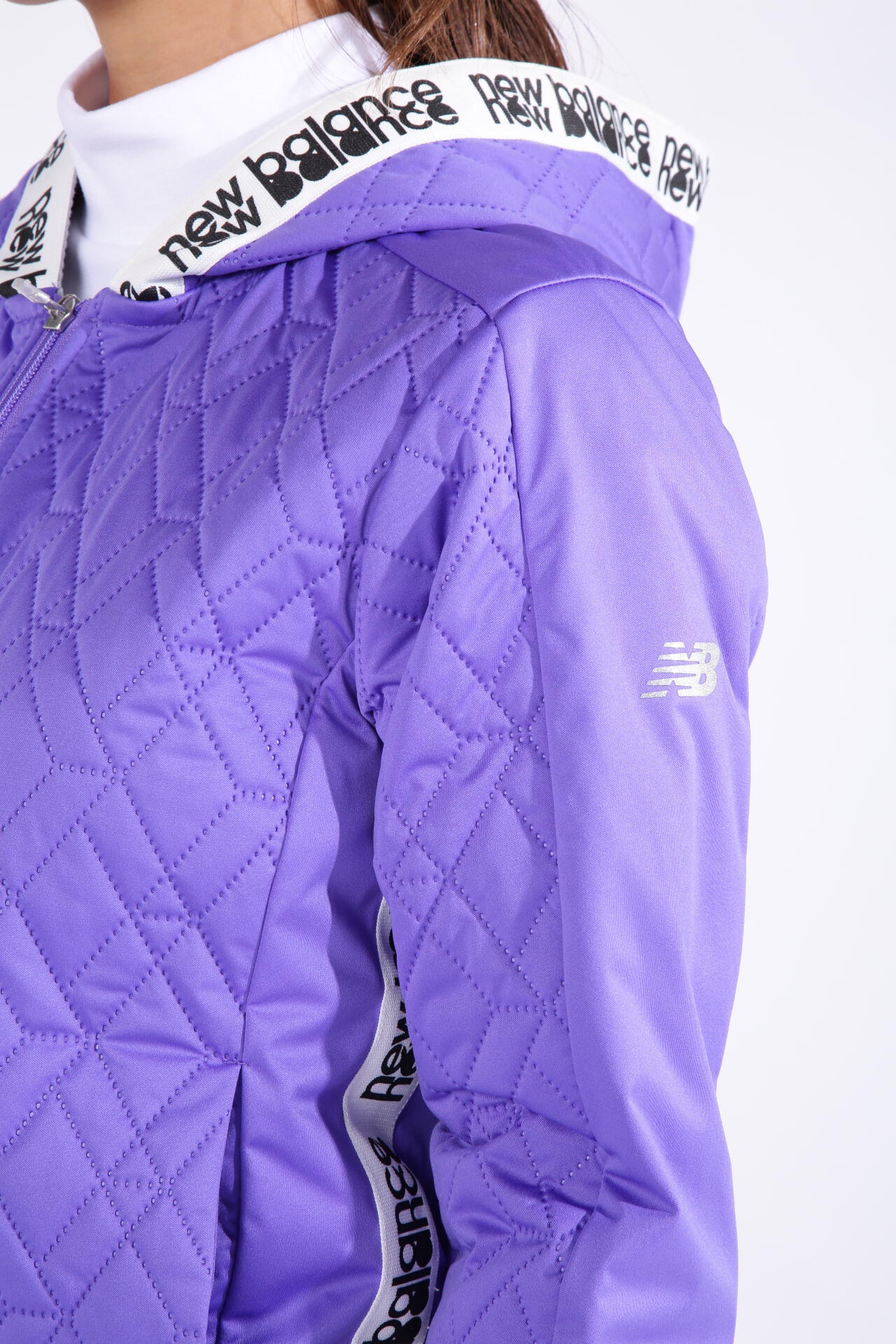 ダイヤキルト フルジップ フーディー (WOMENS SPORT) | new balance