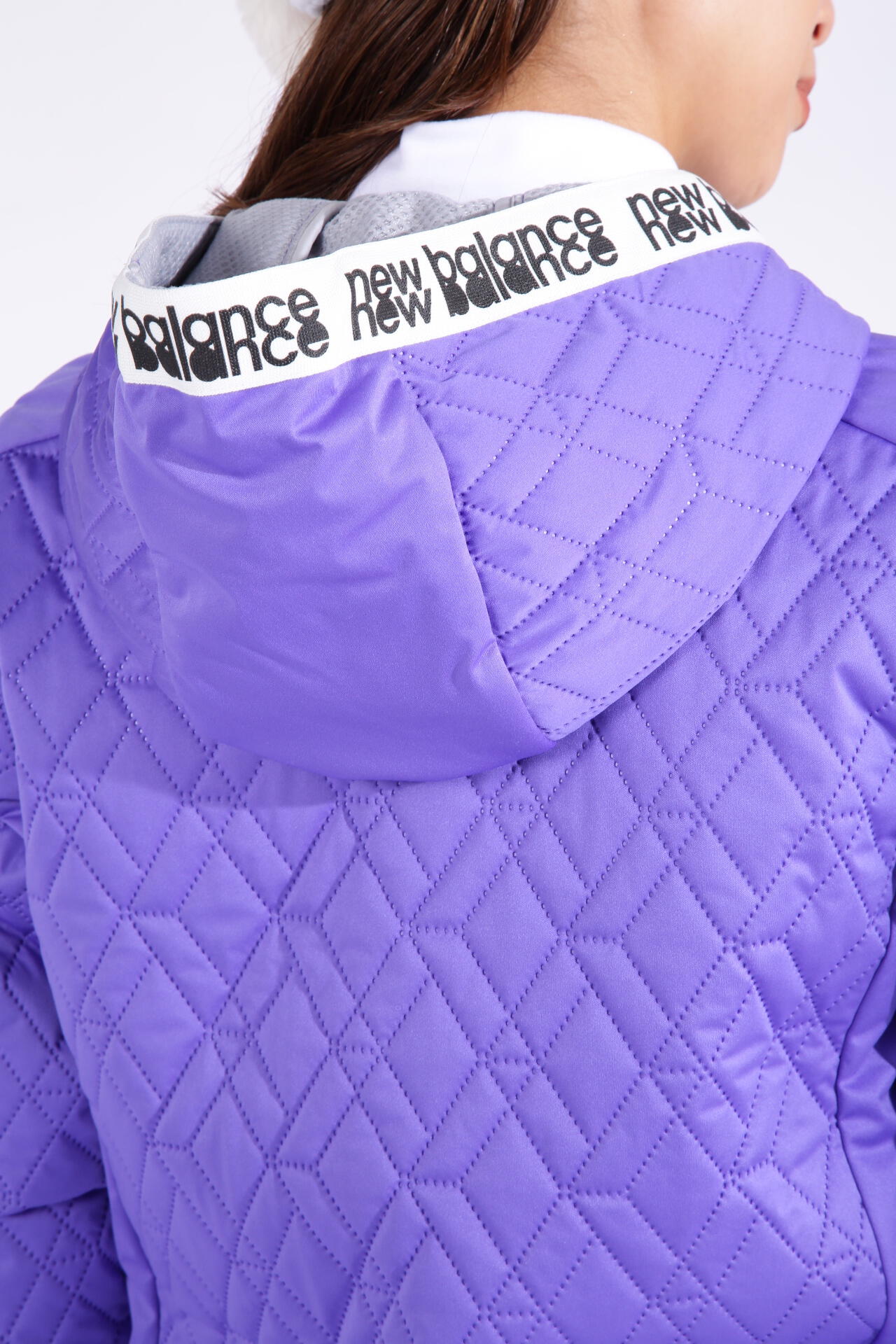 ダイヤキルト フルジップ フーディー (WOMENS SPORT) | new balance