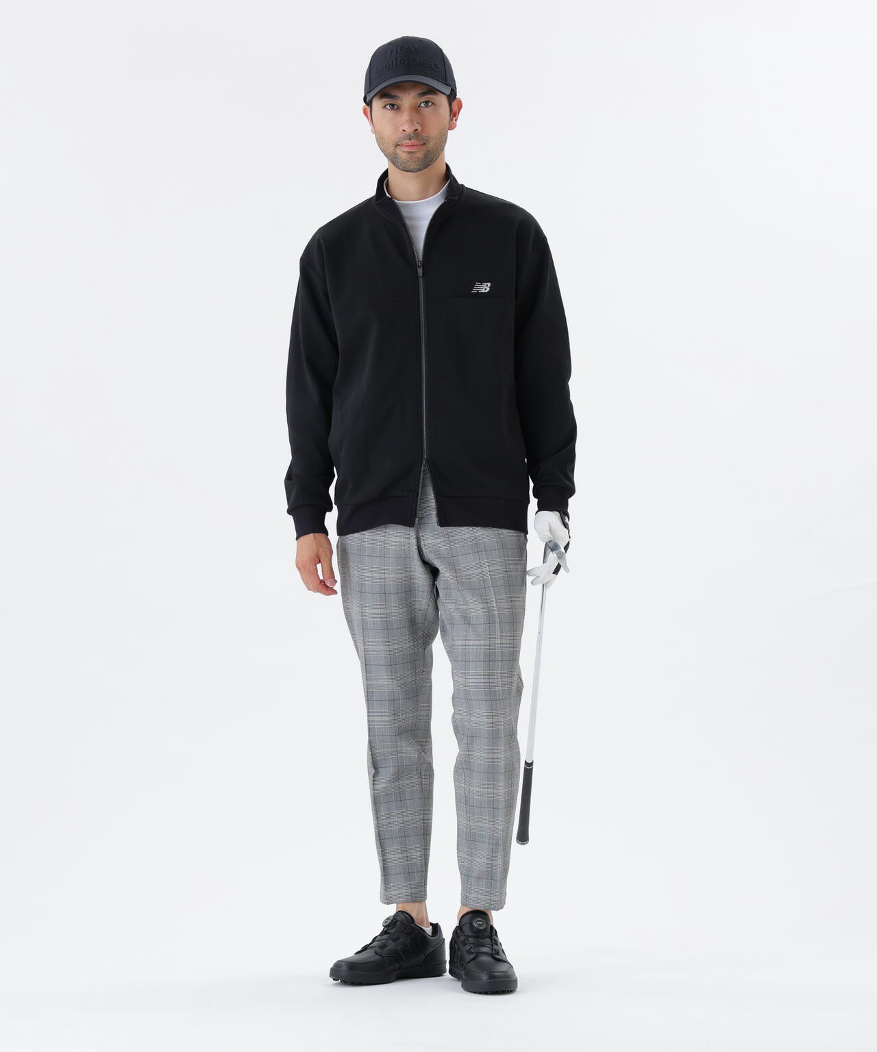 スウェット フルジップ スタンドネック プルオーバー (MENS) | new