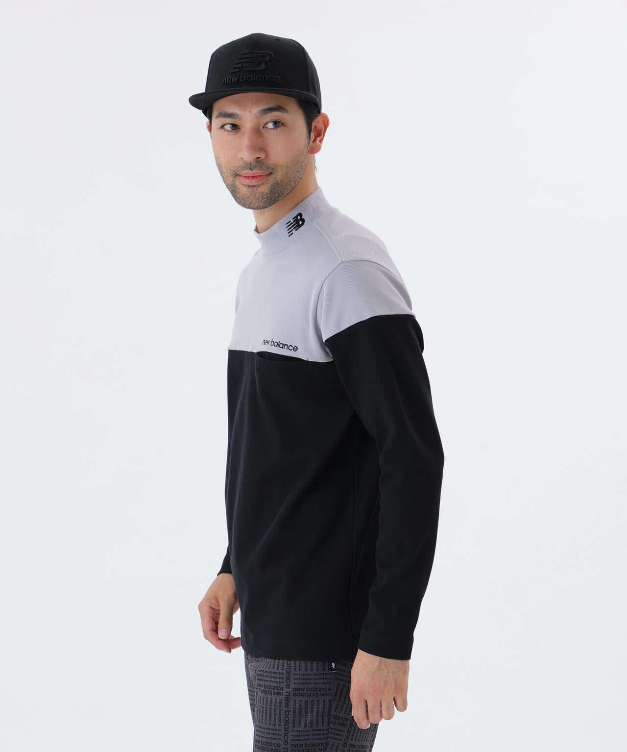 UV ストレッチ 長袖 モックネック プルオーバー (MENS) | new balance