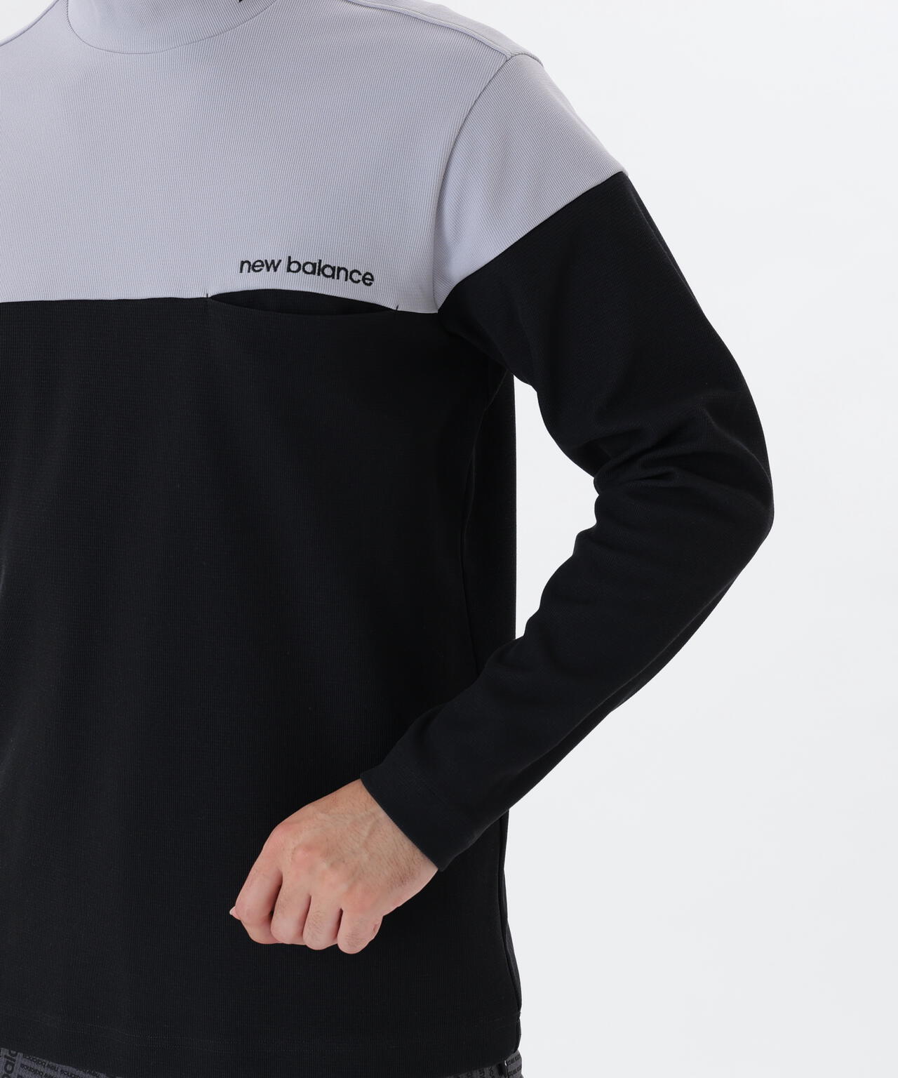 UV ストレッチ 長袖 モックネック プルオーバー (MENS) | new balance