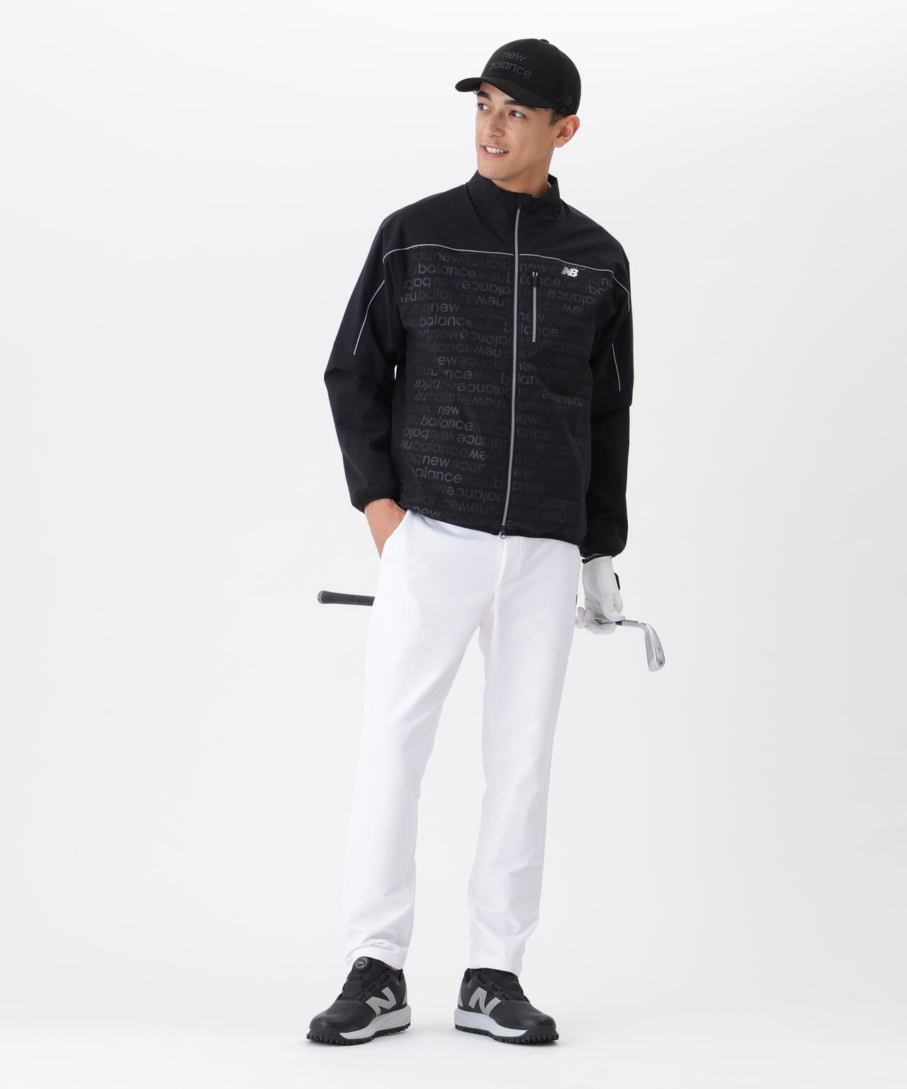 保温 防風 撥水 フルジップ ブルゾン (MENS) | new balance golf