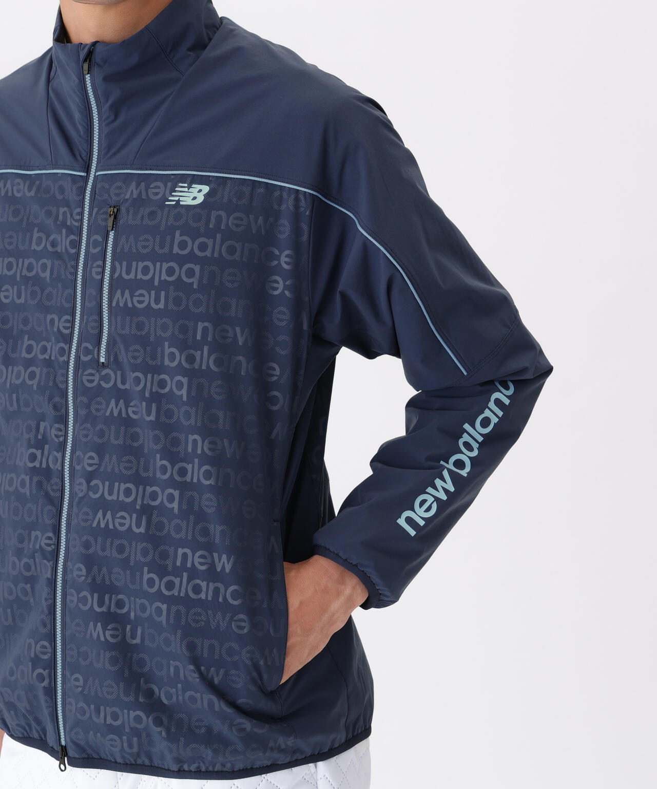 保温 防風 撥水 フルジップ ブルゾン (MENS) | new balance golf